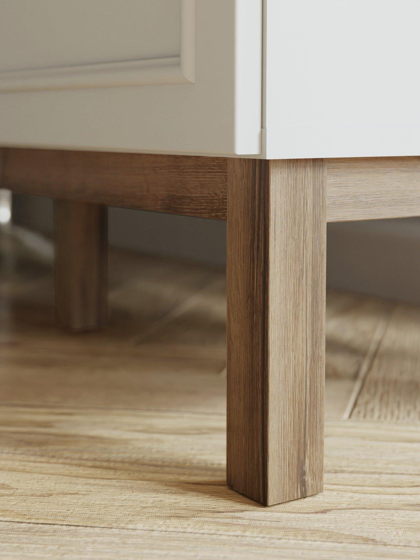 Image 6 of 7 of Penkridge 3 Door, 1 Drawer Sideboard - Grey/Oak