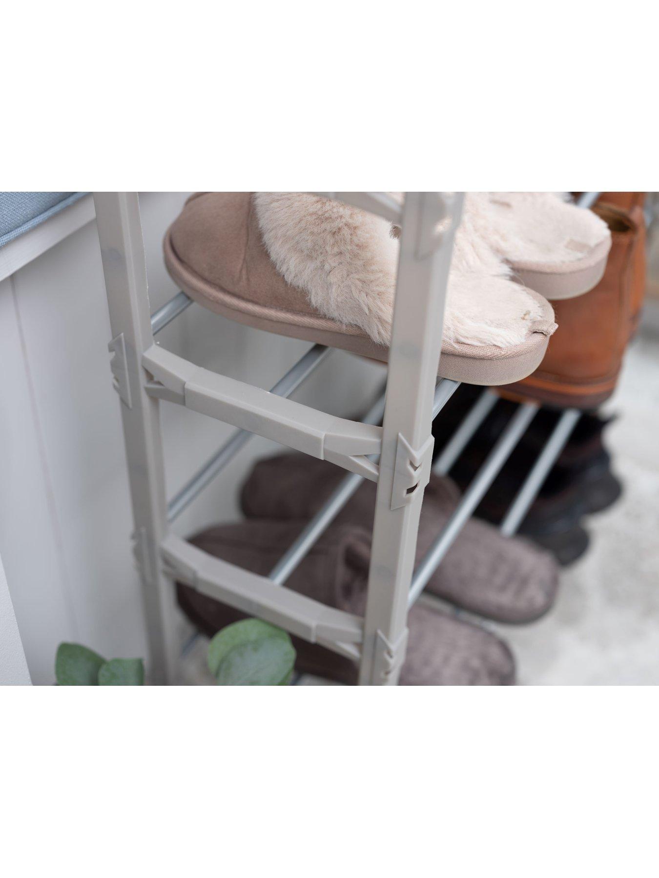 Addis 4 Tier Shoe Rack | Littlewoods
