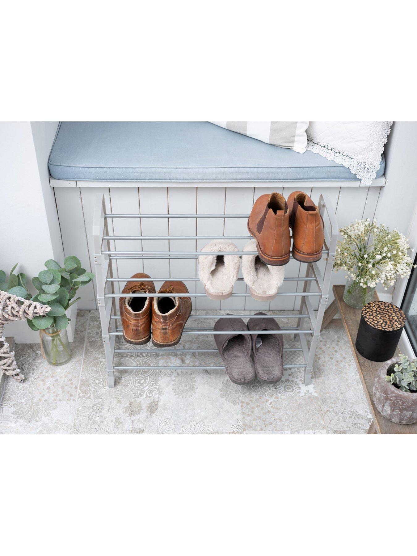 Addis 4 Tier Shoe Rack | Littlewoods