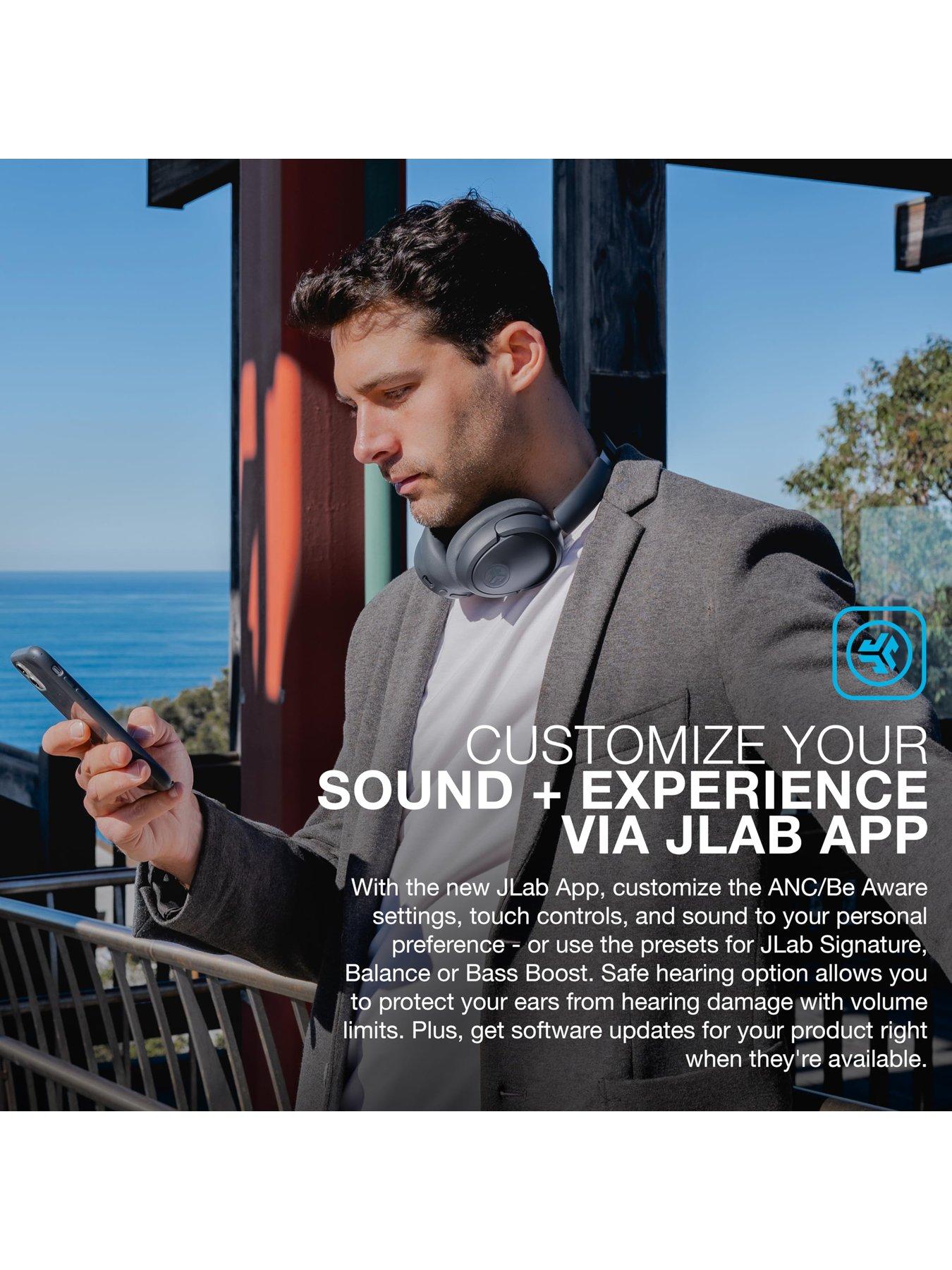 Image 6 of 7 of JLab JBuds Lux ANC Hybrid Noise Cancelling Headphones - Up to 70 hours battery life