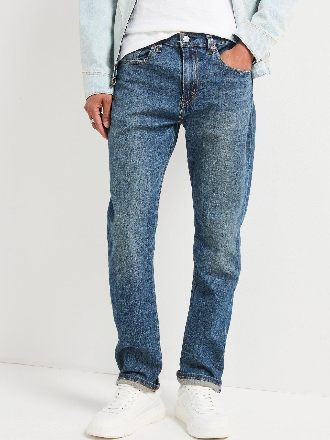  image of levis-levis-502t-taper-fit-performance-cool-jeans-everything-is-cool-dark-blue