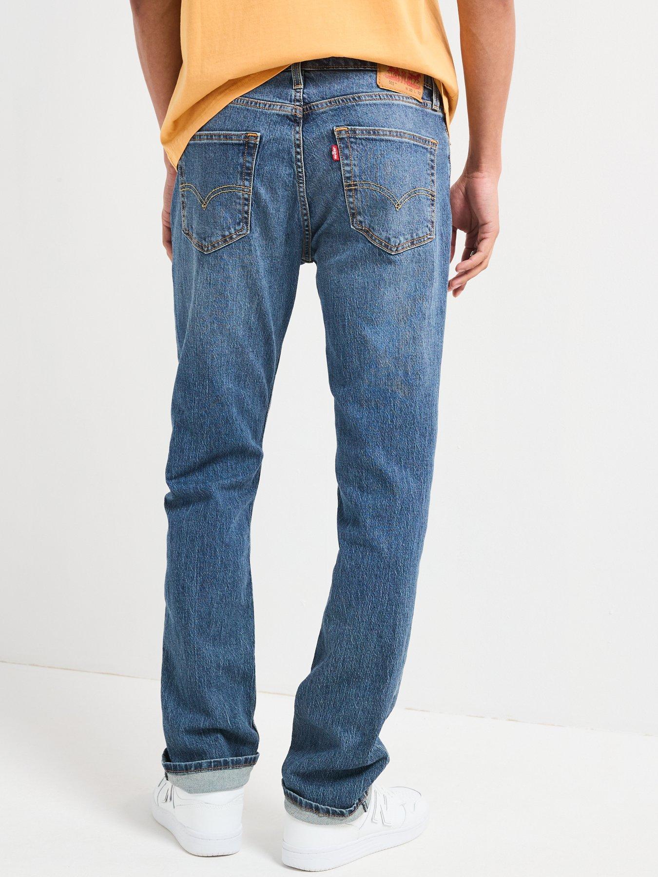  image of levis-511trade-slim-fit-performance-cool-jeans-everything-is-cool-blue