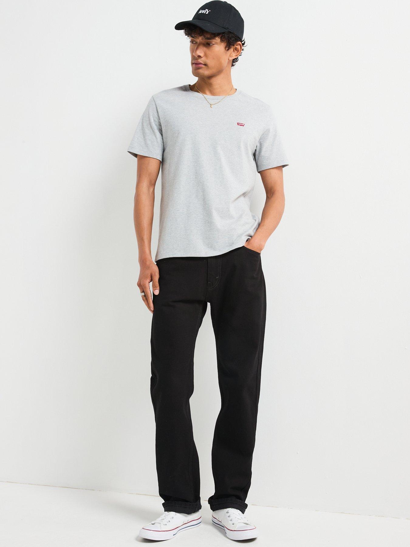  image of levis-short-sleeve-original-housemark-t-shirt-grey