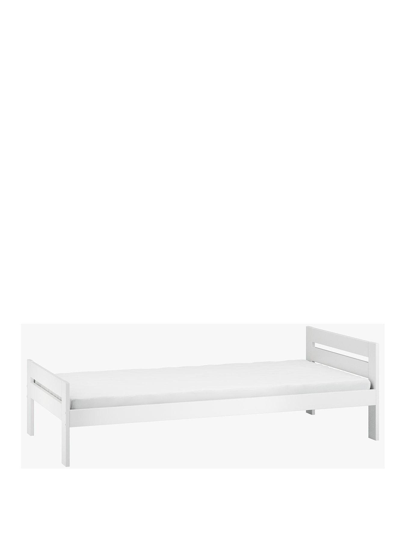  image of little-acorns-kiko-single-bed-white
