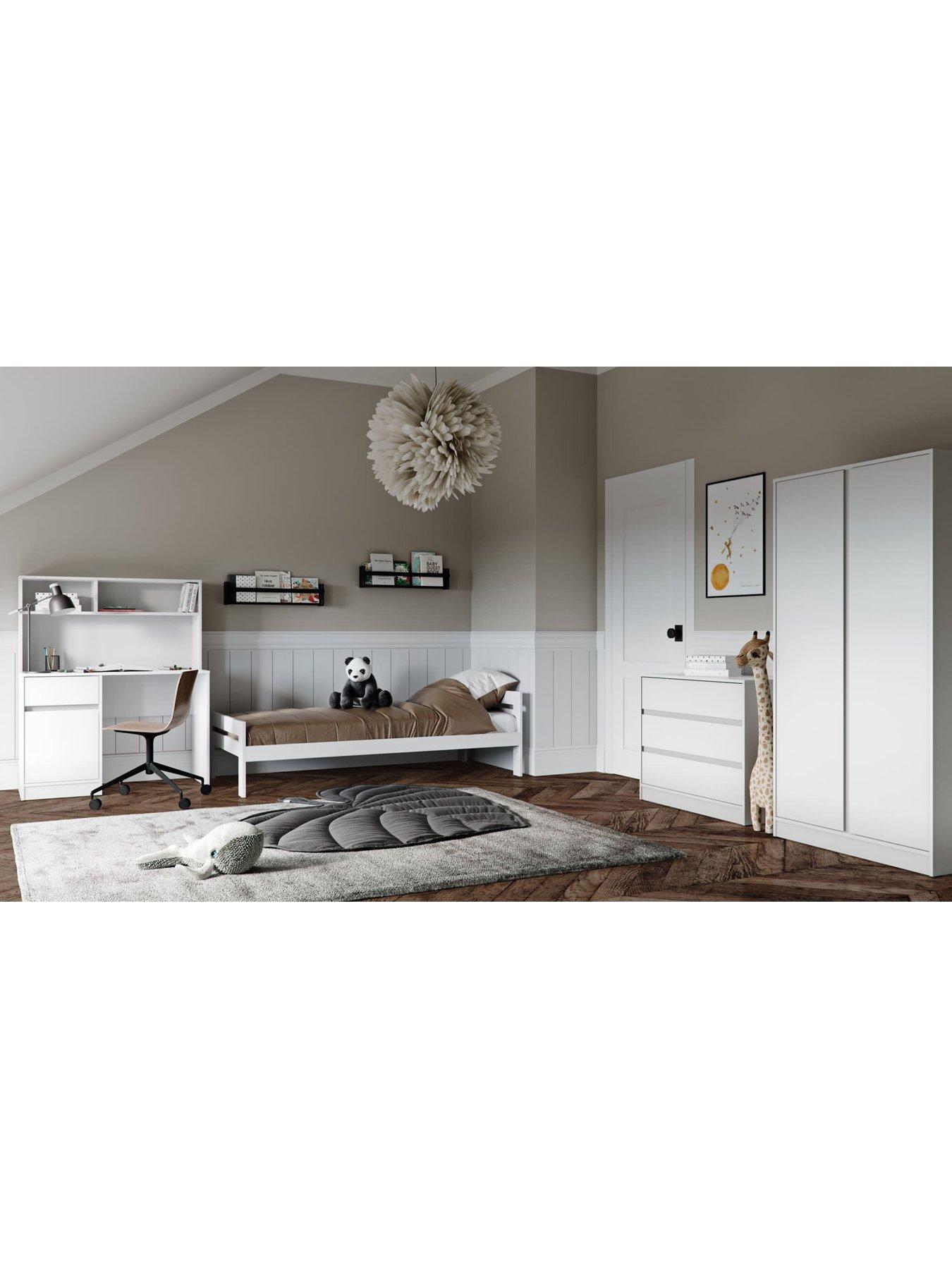  image of little-acorns-kiko-single-bed-white