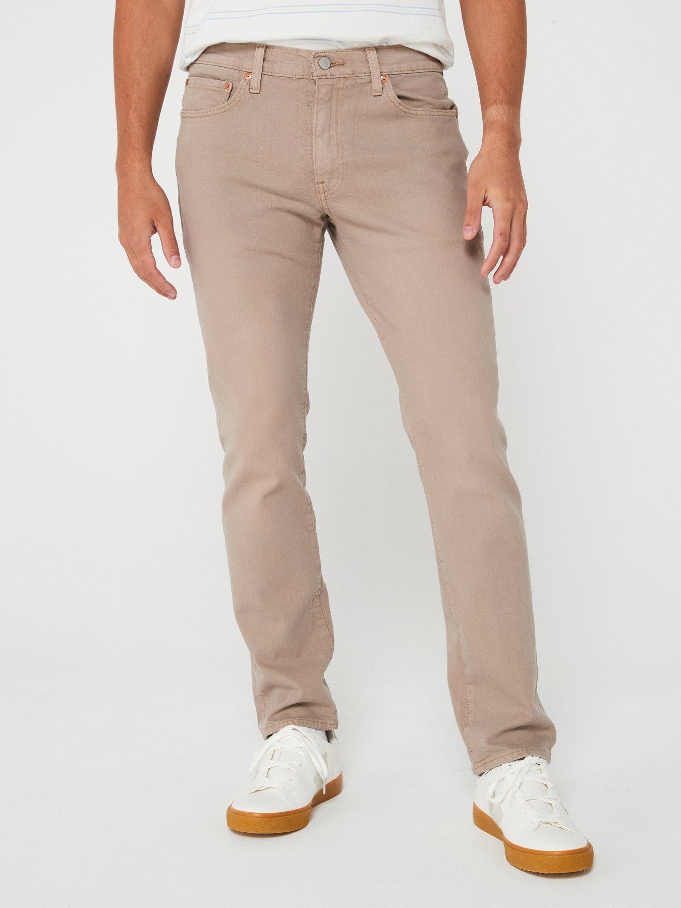 Beige levis jeans 511 hotsell