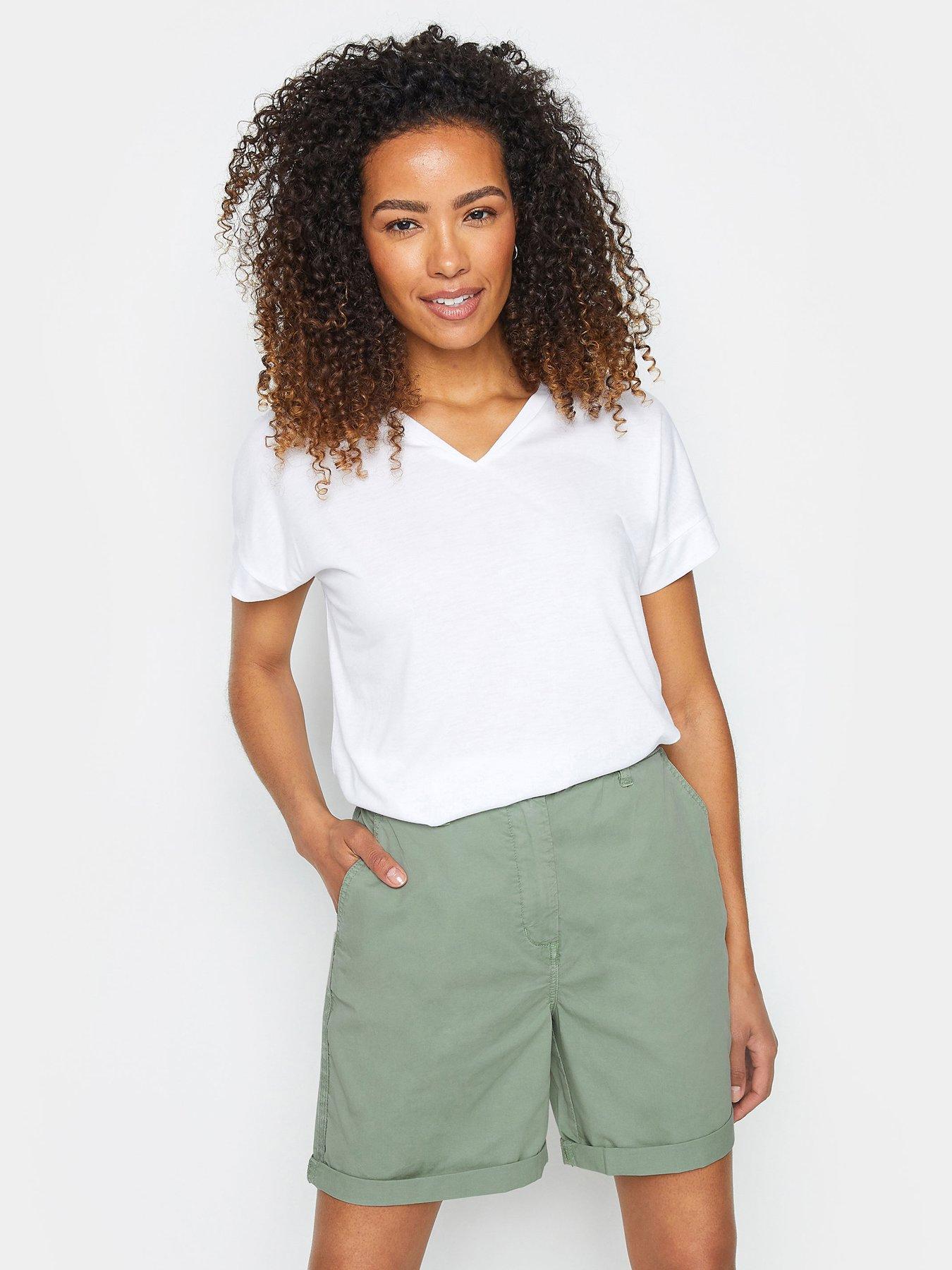 undefined Sage Belt Loop Pocket Chino Shorts