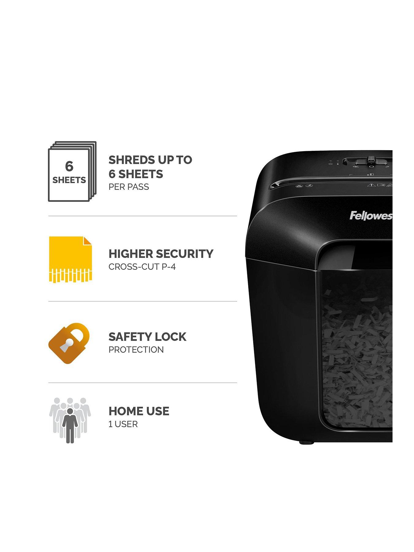  image of fellowes-powershred-lx25-shredder-cross-cut-230v-uk