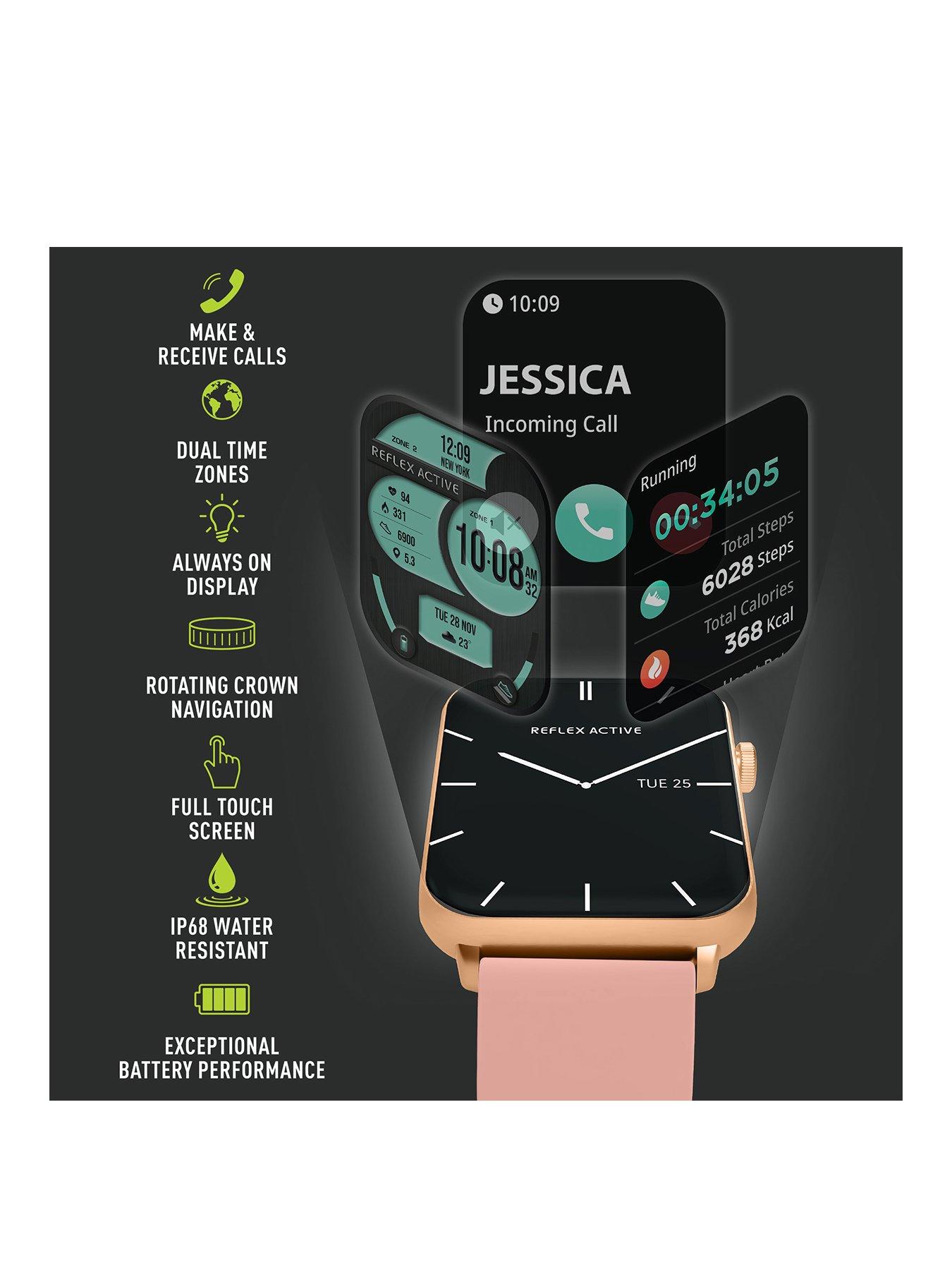  image of reflex-active-series-30-smart-calling-amoled-watch-beige