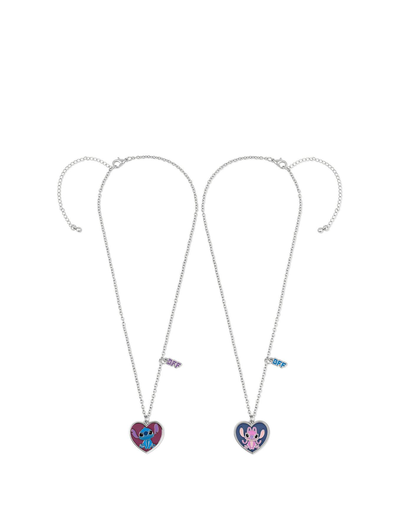 Disney Lilo  &  Stitch 2pc BFF Necklace set