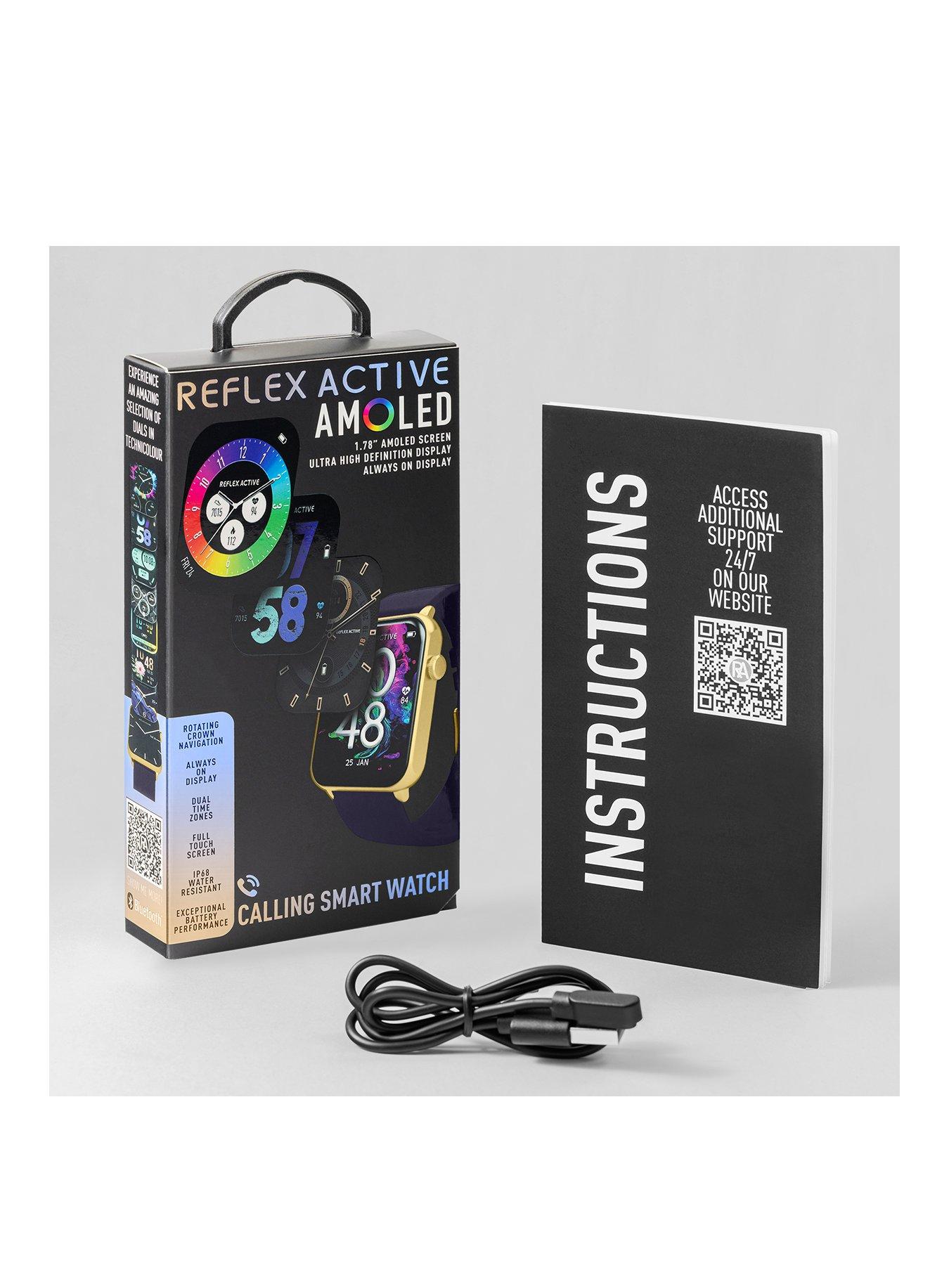 Image 2 of 7 of Reflex Active Series 30 Smart Calling Amoled Watch