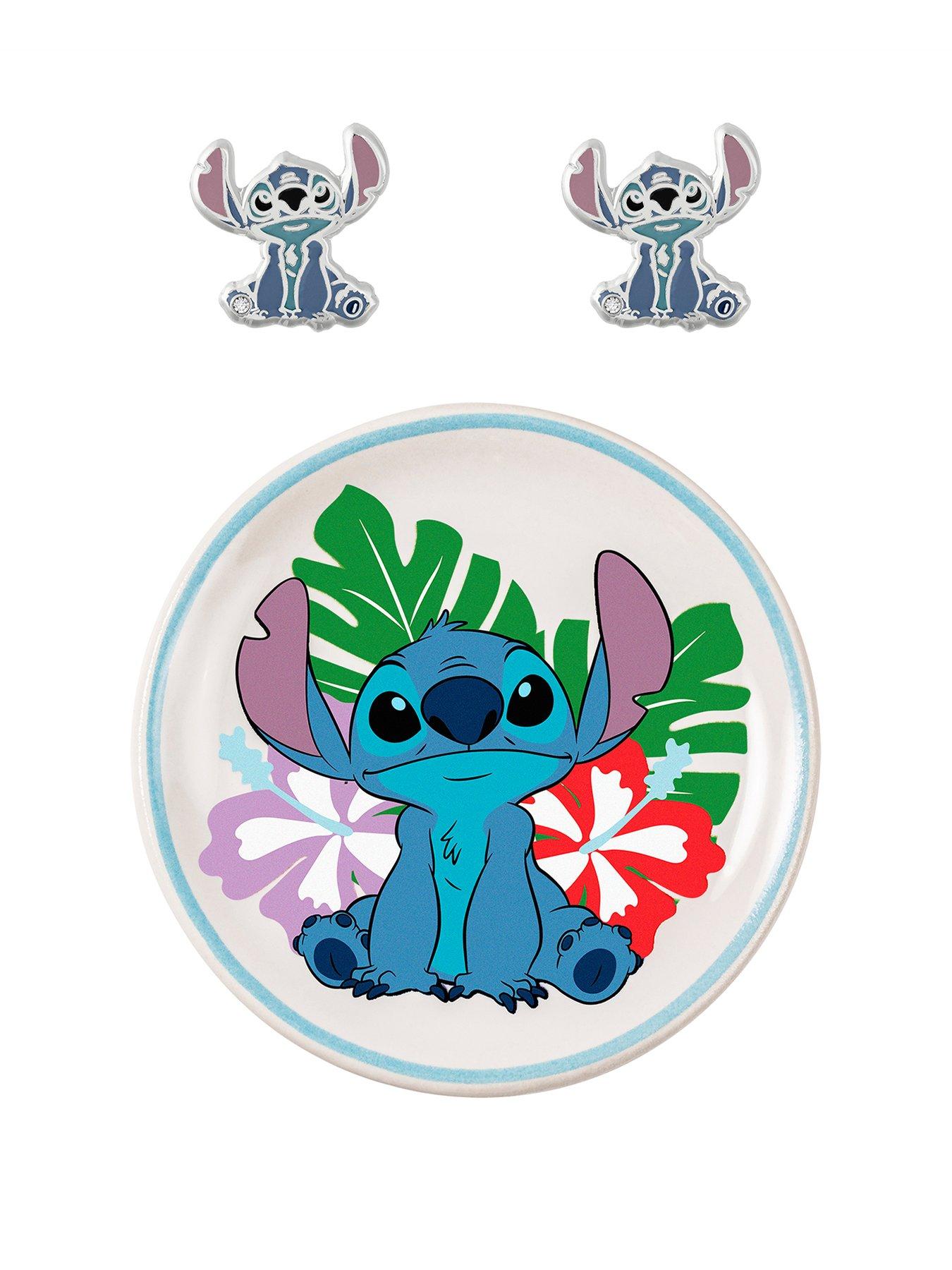 undefined Lilo and Stitch Earrings and Trinket Tray Set