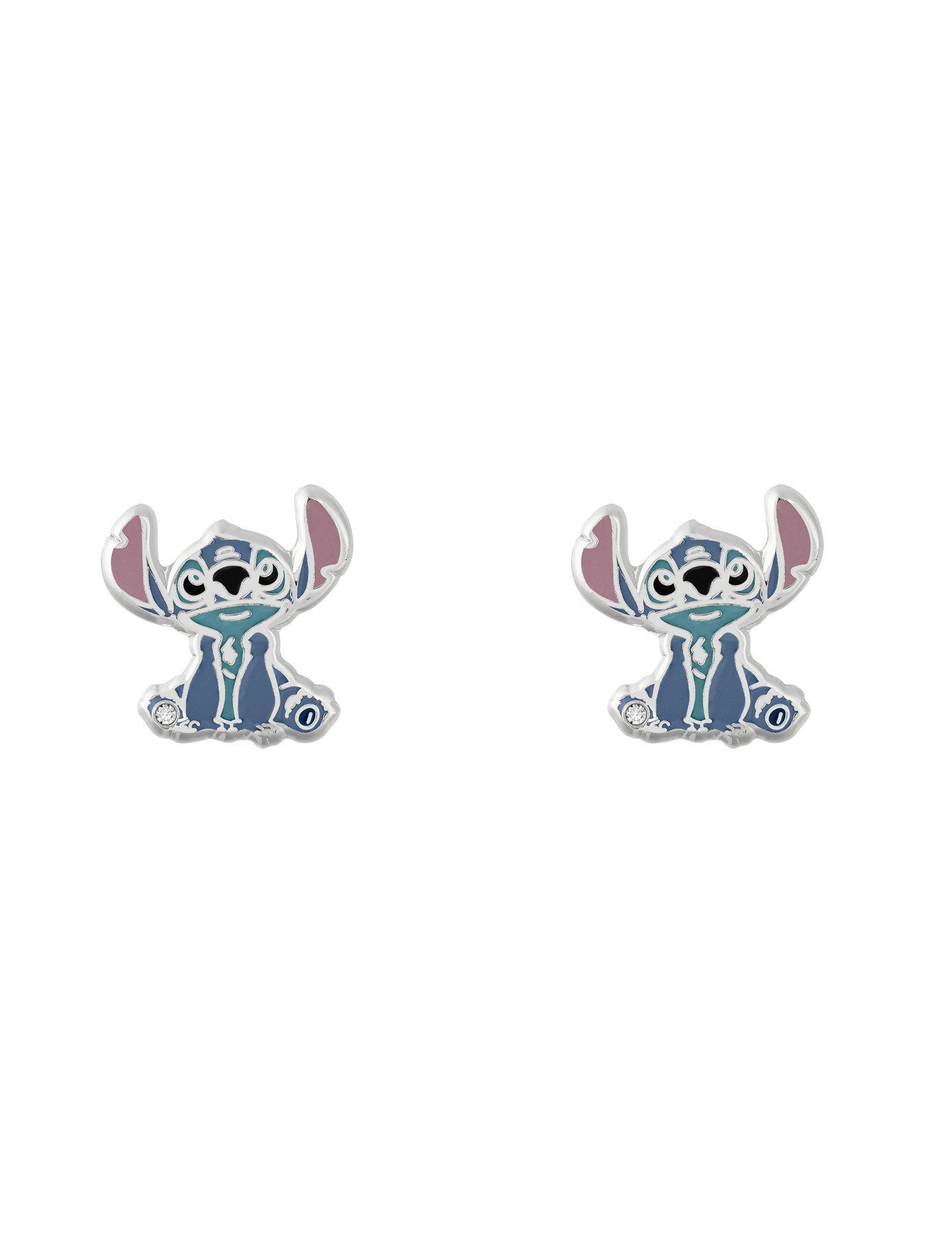  image of disney-lilo-and-stitch-earrings-and-trinket-tray-set