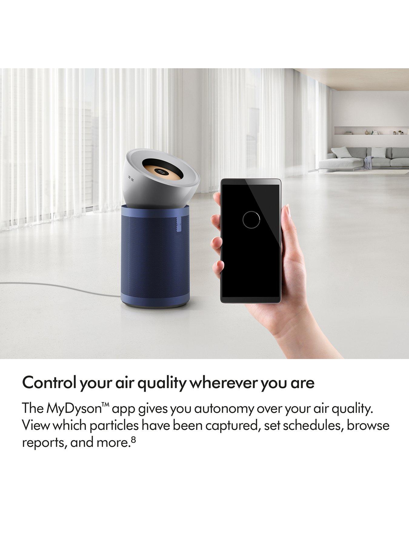  image of dyson-bigquiet-formaldehyde-bp03-air-purifier-and-cooling-fan-nickel-amp-prussian-blue