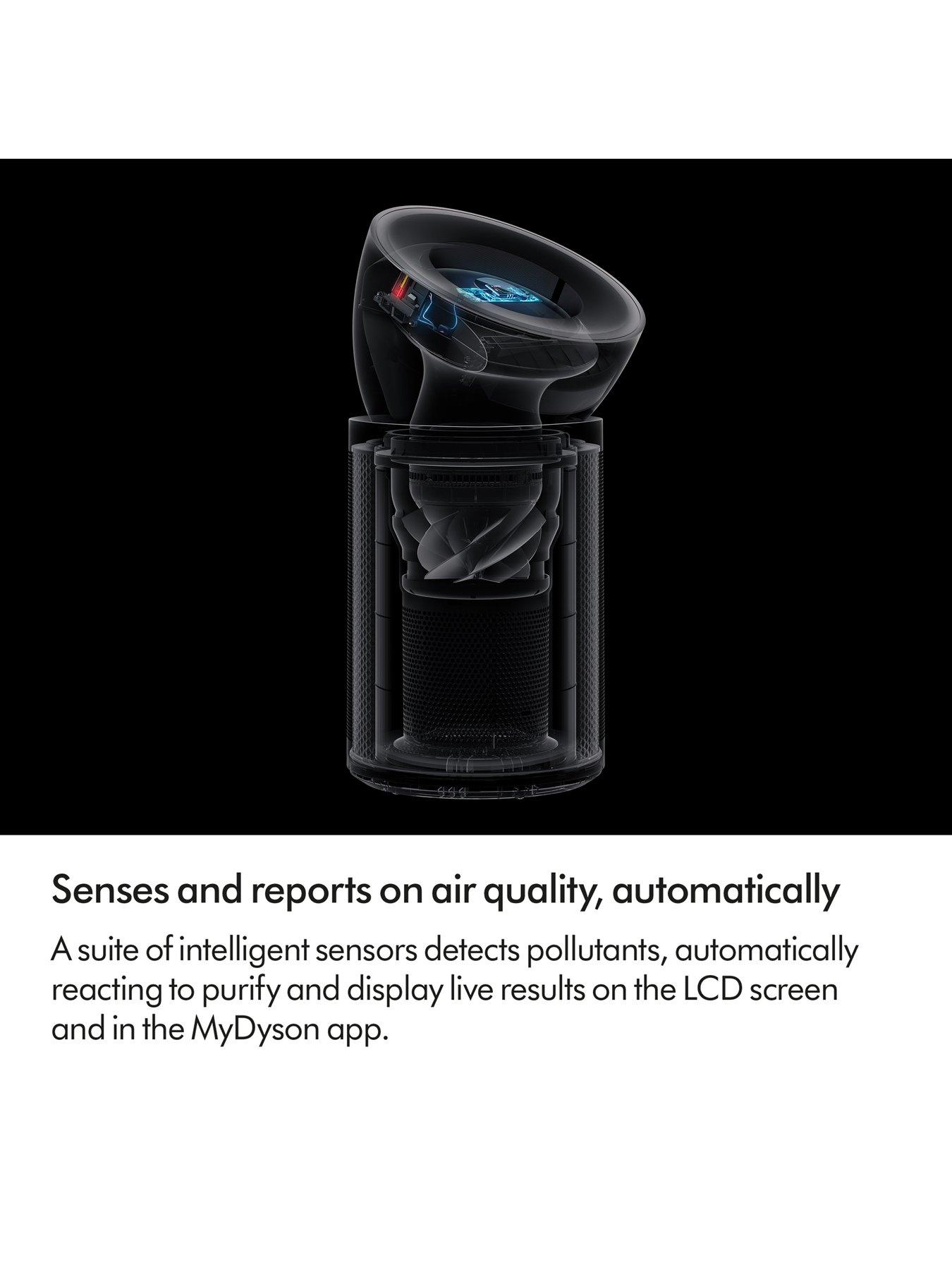 Dyson Big+Quiet Formaldehyde BP03 Air Purifier and Cooling Fan - Nickel ...