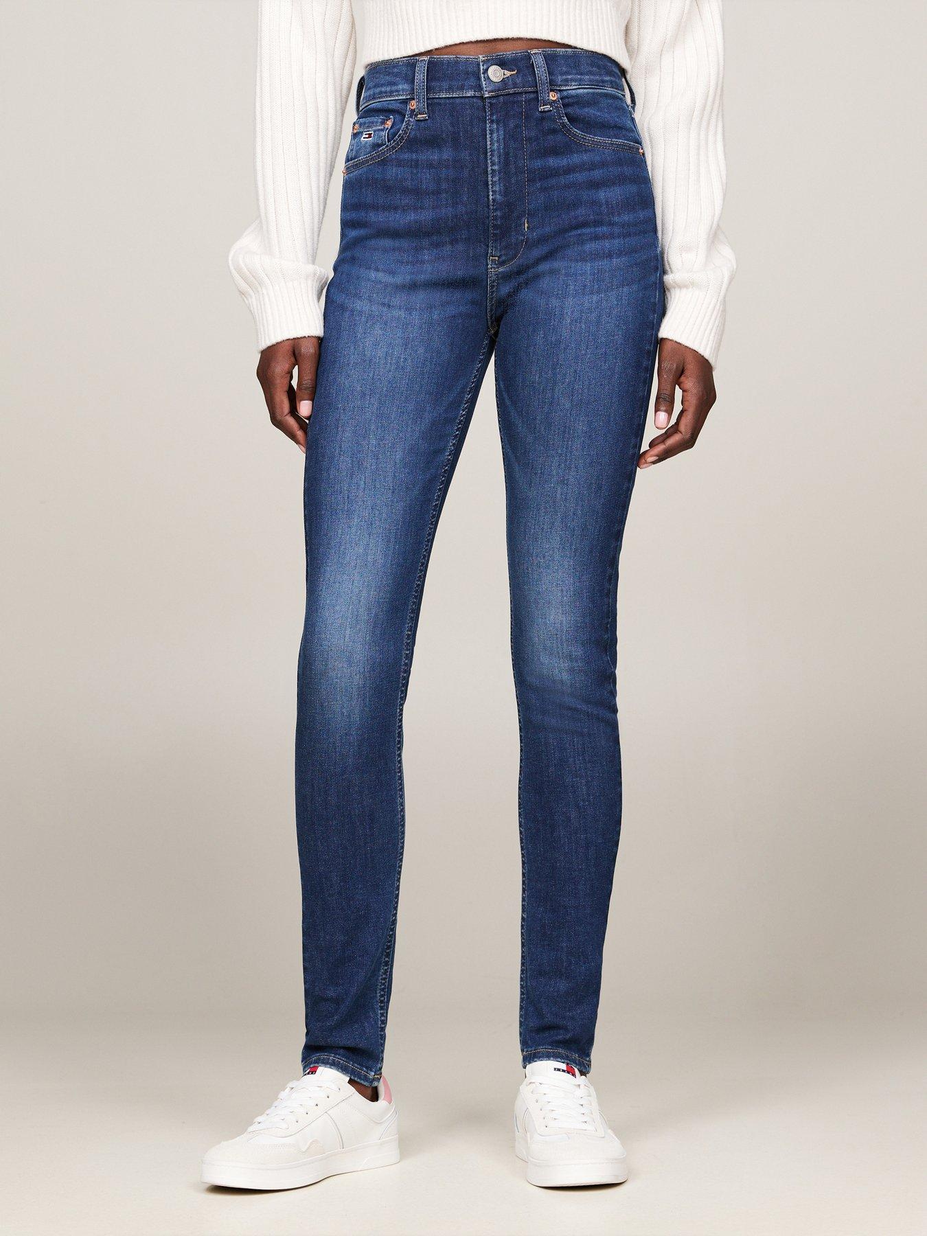  image of tommy-jeans-high-rise-skinny-jean-blue