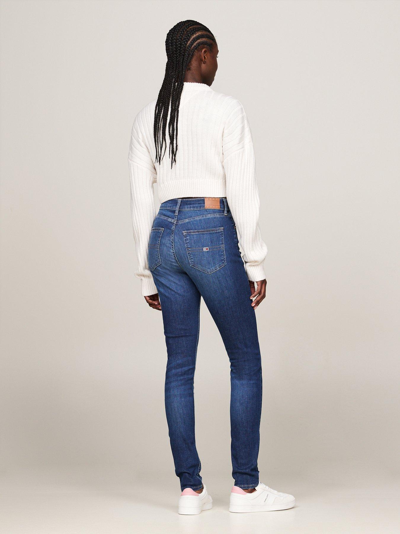  image of tommy-jeans-high-rise-skinny-jean-blue