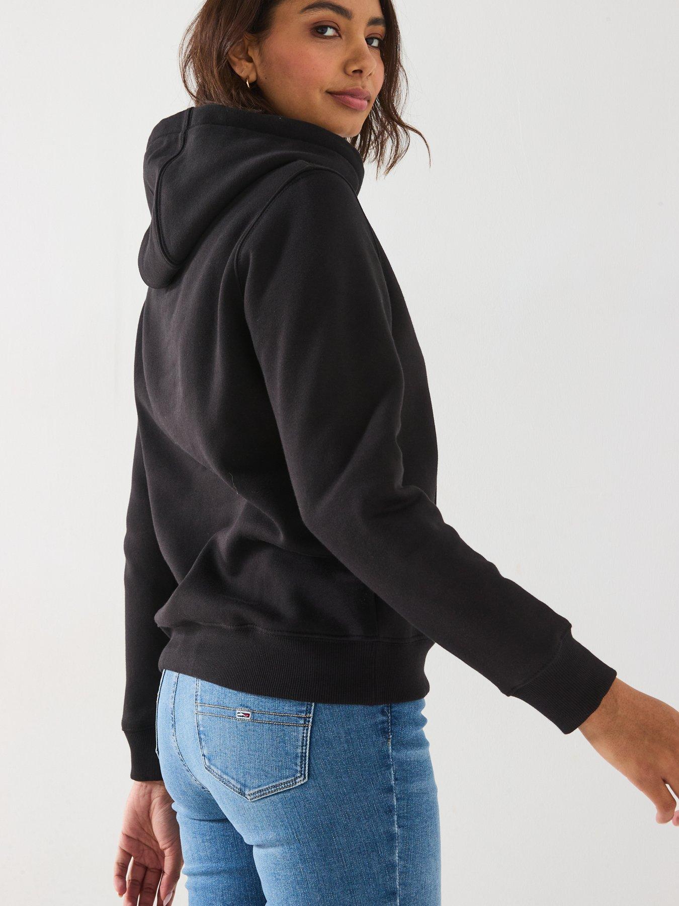  image of tommy-jeans-flag-logo-hoodie-black