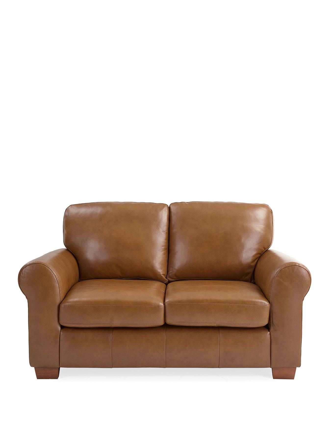 Image 2 of 7 of The Very Collection Bailey 2 Seater Leather Sofa&nbsp;- FSC&reg; Certified