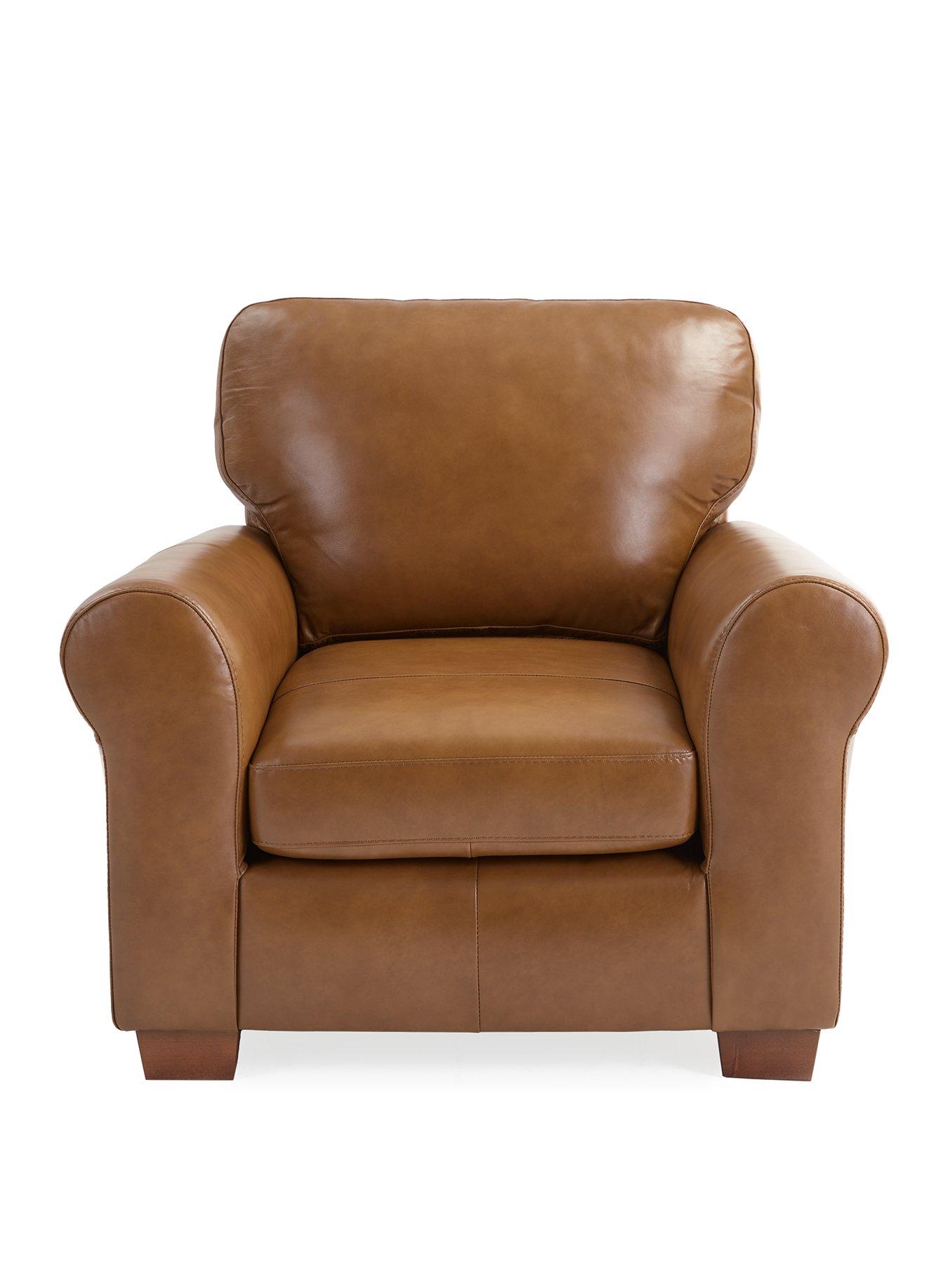 Image 2 of 7 of Very Home Bailey Leather Armchair&nbsp;- FSC&reg; Certified