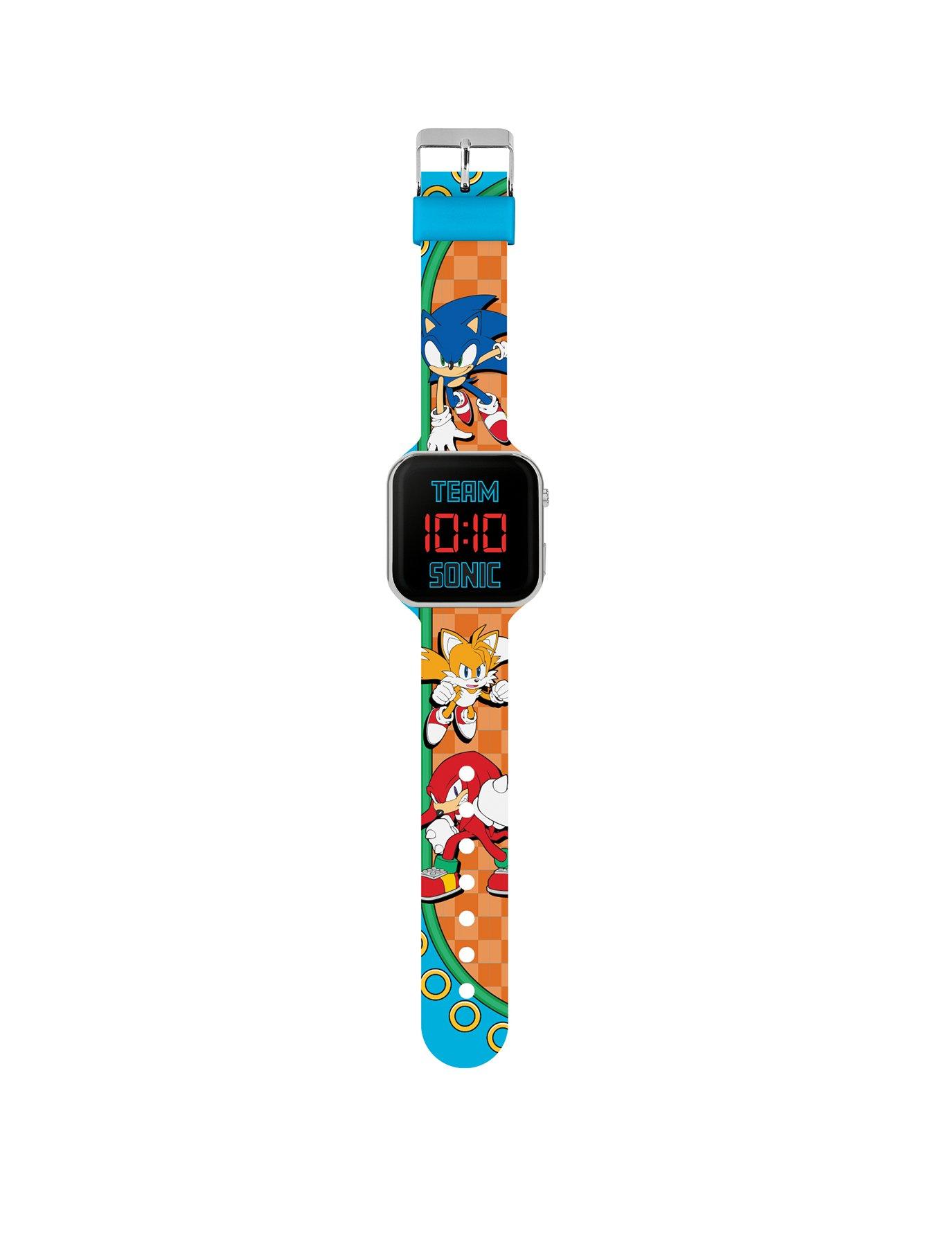 image of sonic-the-hedgehog-led-strap-watch