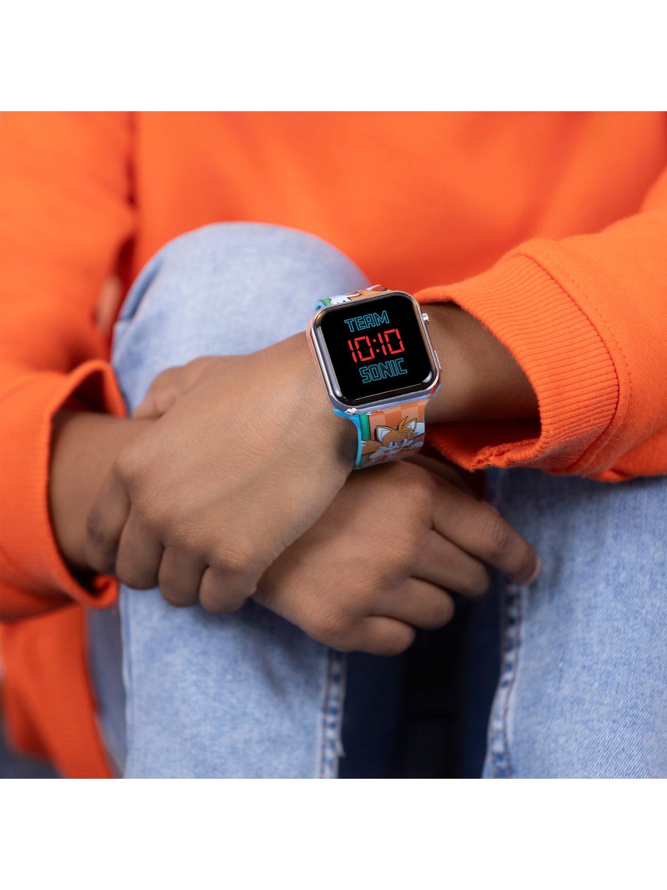  image of sonic-the-hedgehog-led-strap-watch