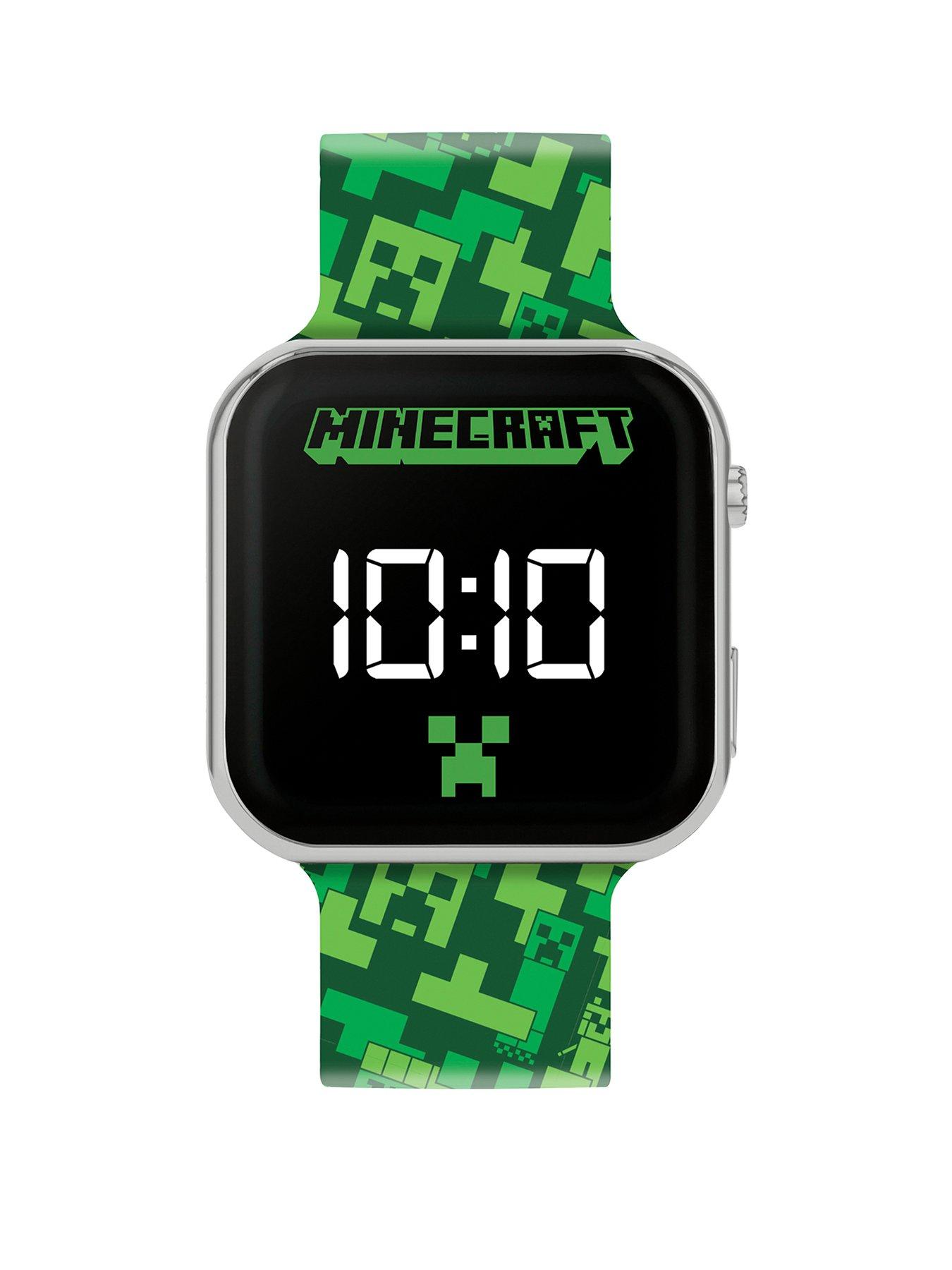 Image 1 of 4 of Minecraft Printed LED Watch