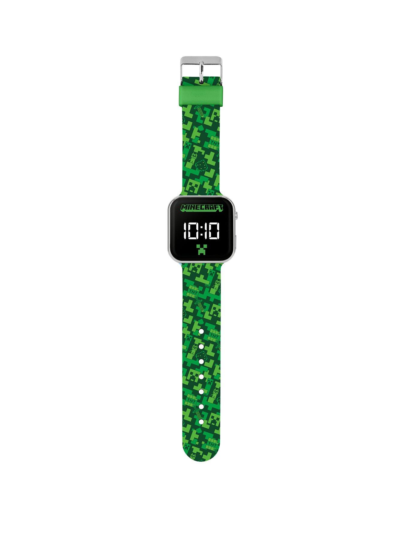 Image 2 of 4 of Minecraft Printed LED Watch