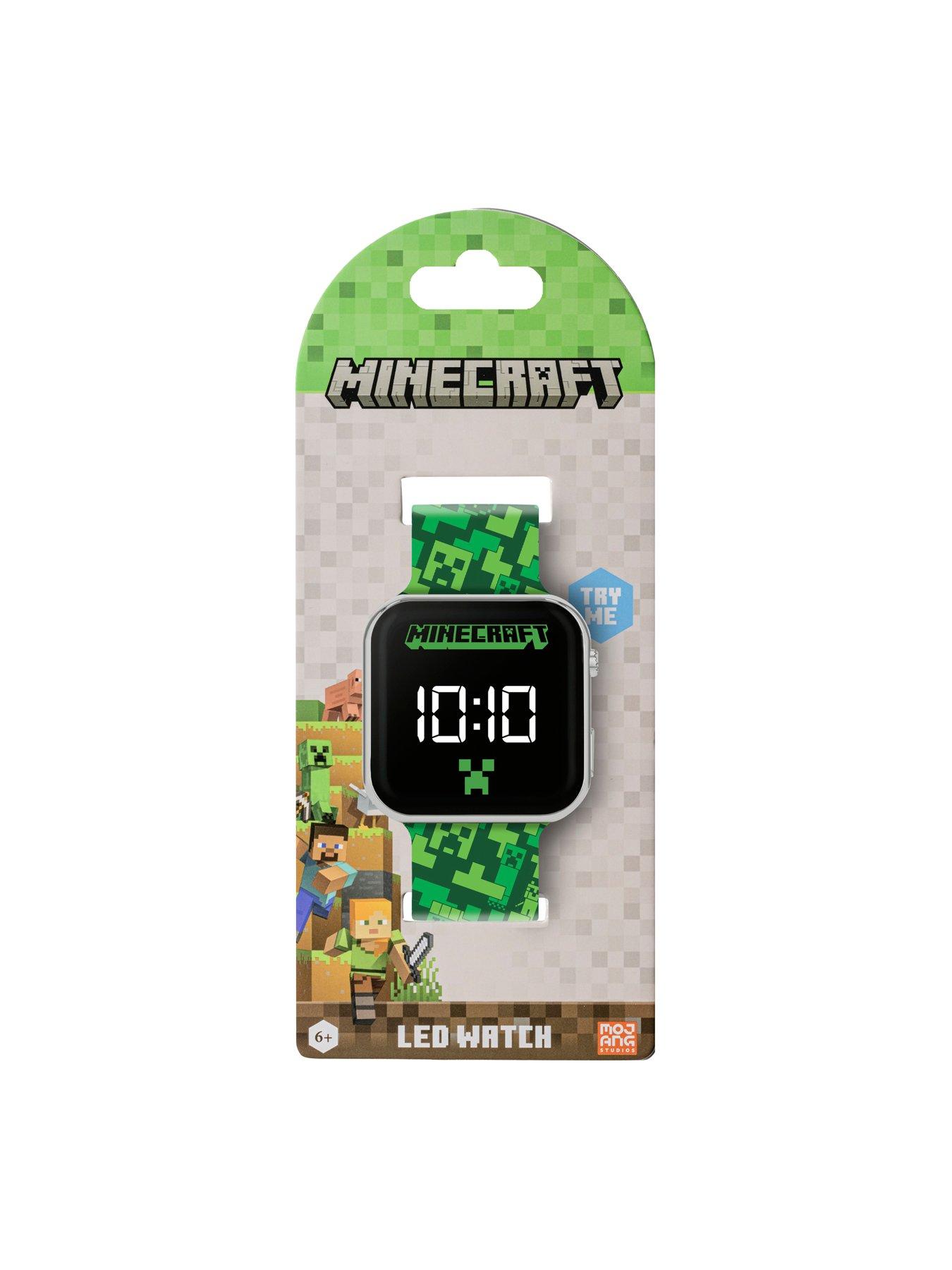 Image 4 of 4 of Minecraft Printed LED Watch