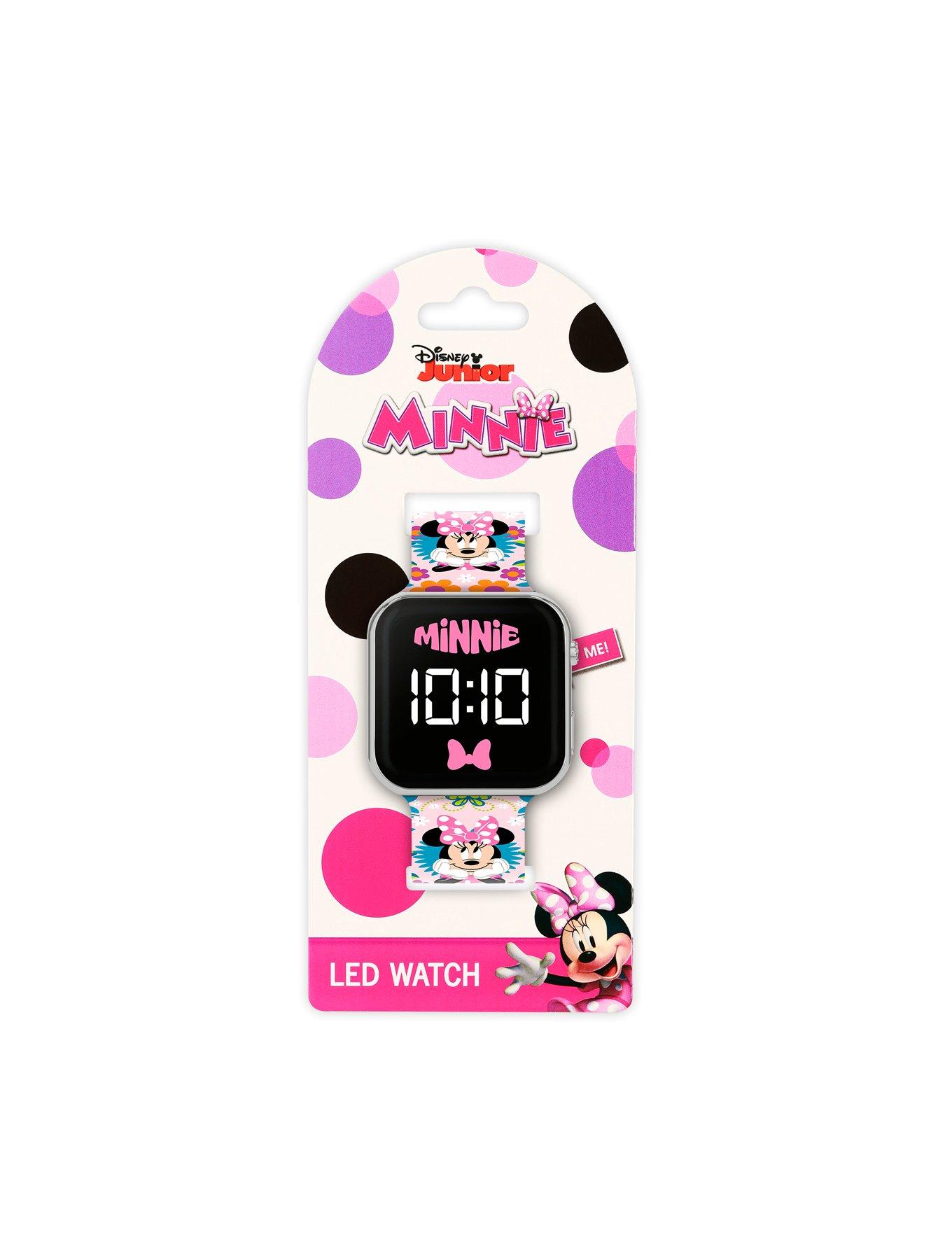  image of disney-minnie-mouse-printed-led-watch