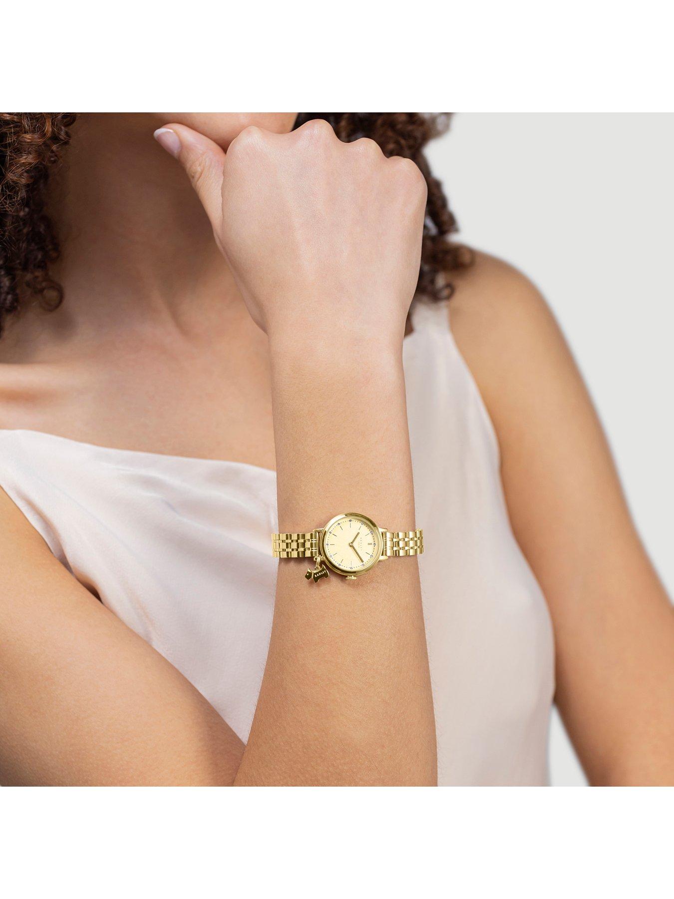  image of radley-ladies-selby-street-rose-gold-link-bracelet-watch