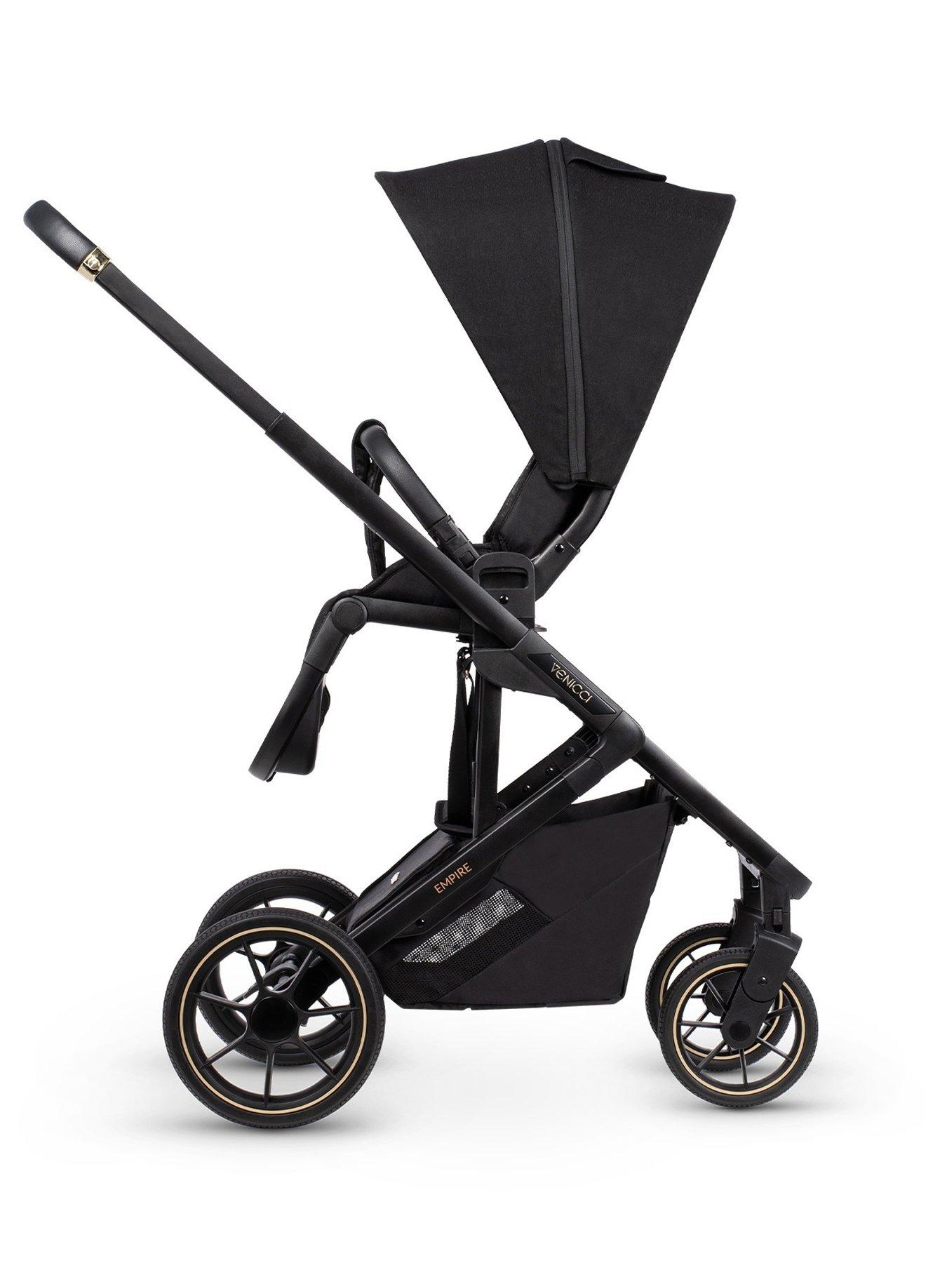 Image 2 of 5 of Venicci Empire 3in1 Plus Base Travel System Pushchair Bundle - Ultra Black