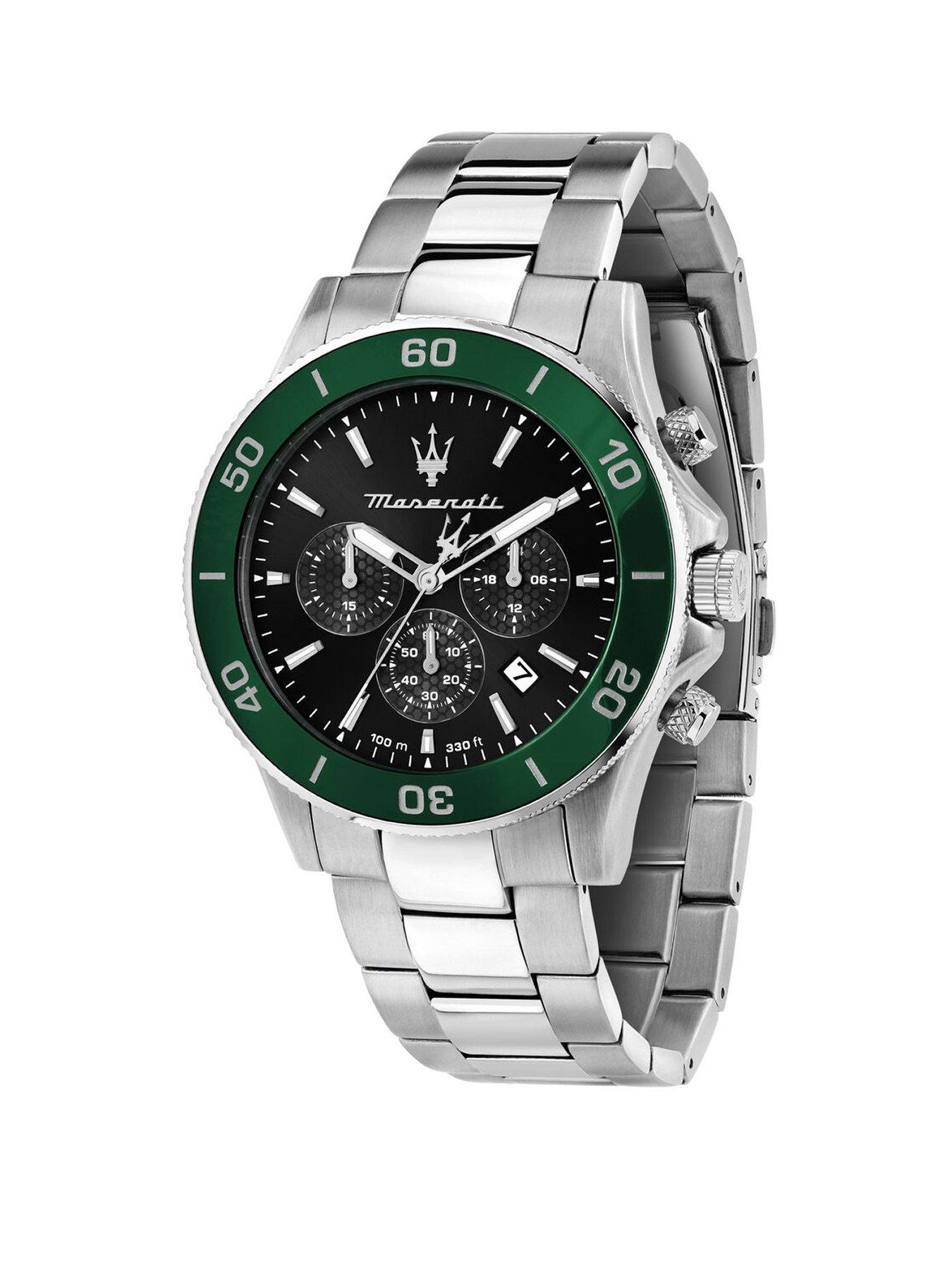 maserati-gents-competizione-green-chronograph-watch