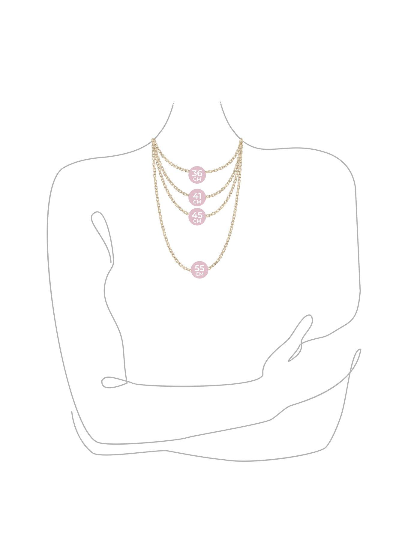  image of radley-sterling-silver-18ct-rose-gold-plated-magnetic-closing-hearts-necklace