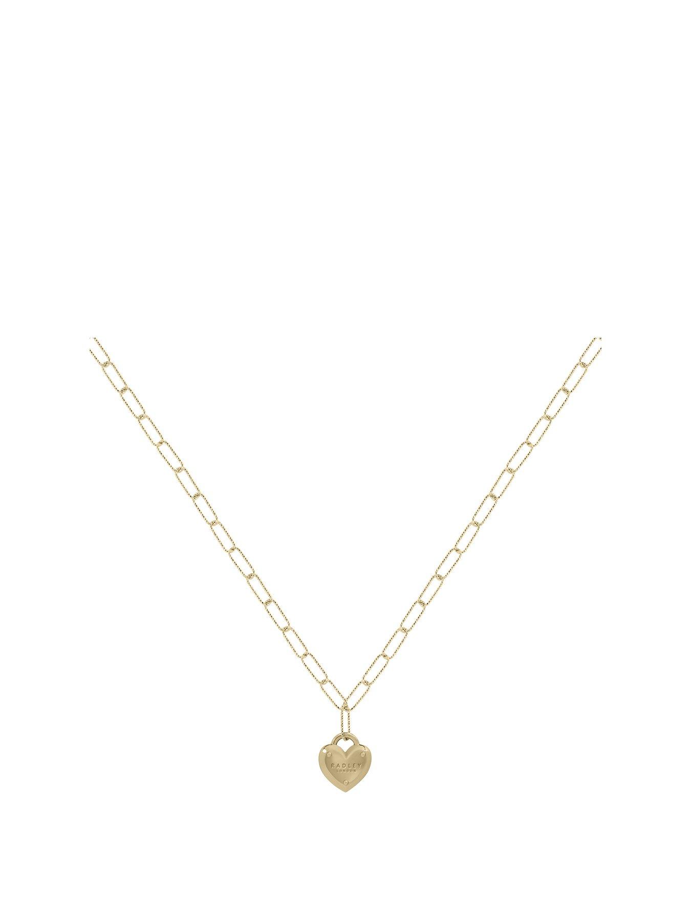 radley-18ct-gold-plated-heart-padlock-necklace