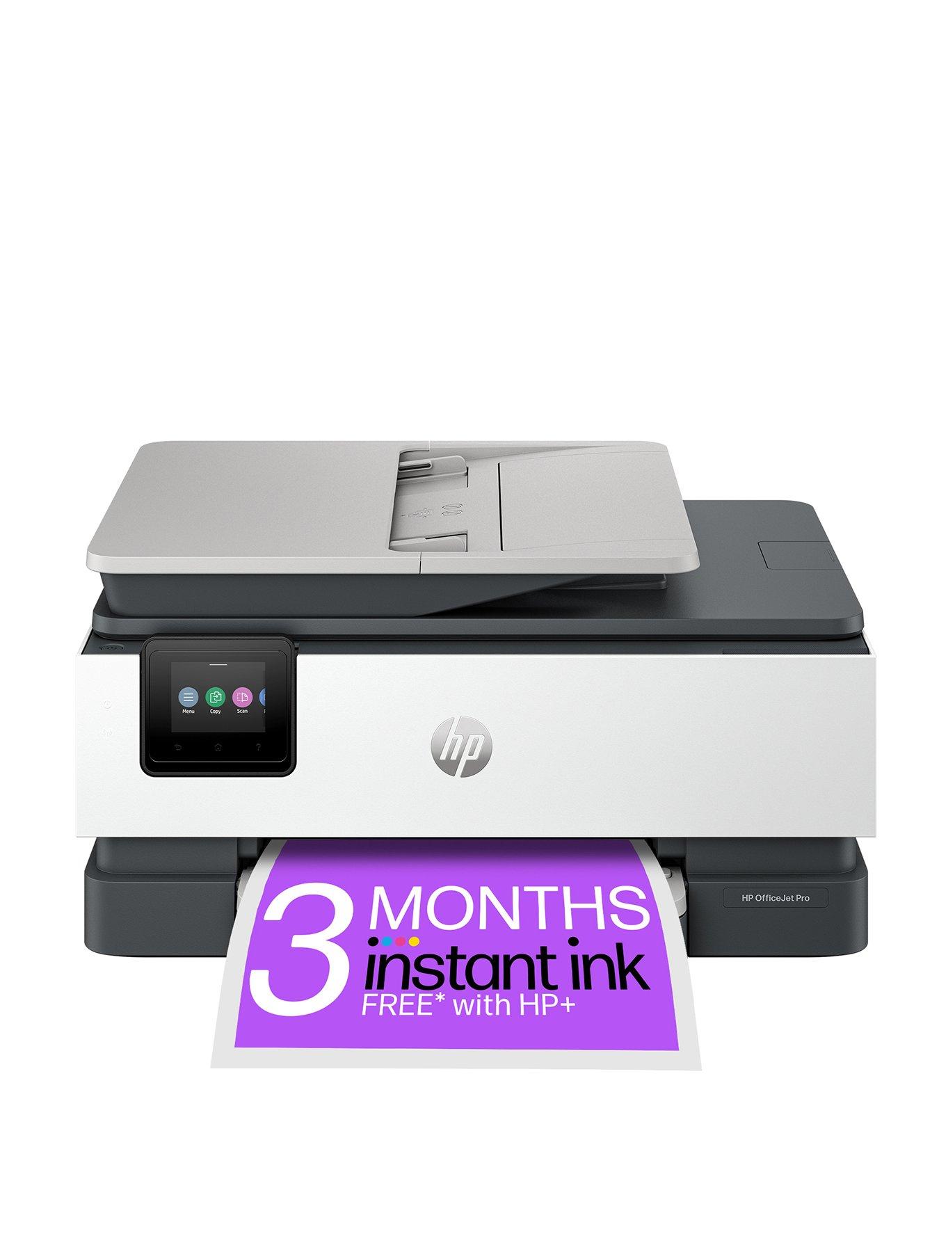undefined OfficeJet Pro 8132e All-in-One Wireless Colour Printer with 3 months of Instant Ink Included with HP+