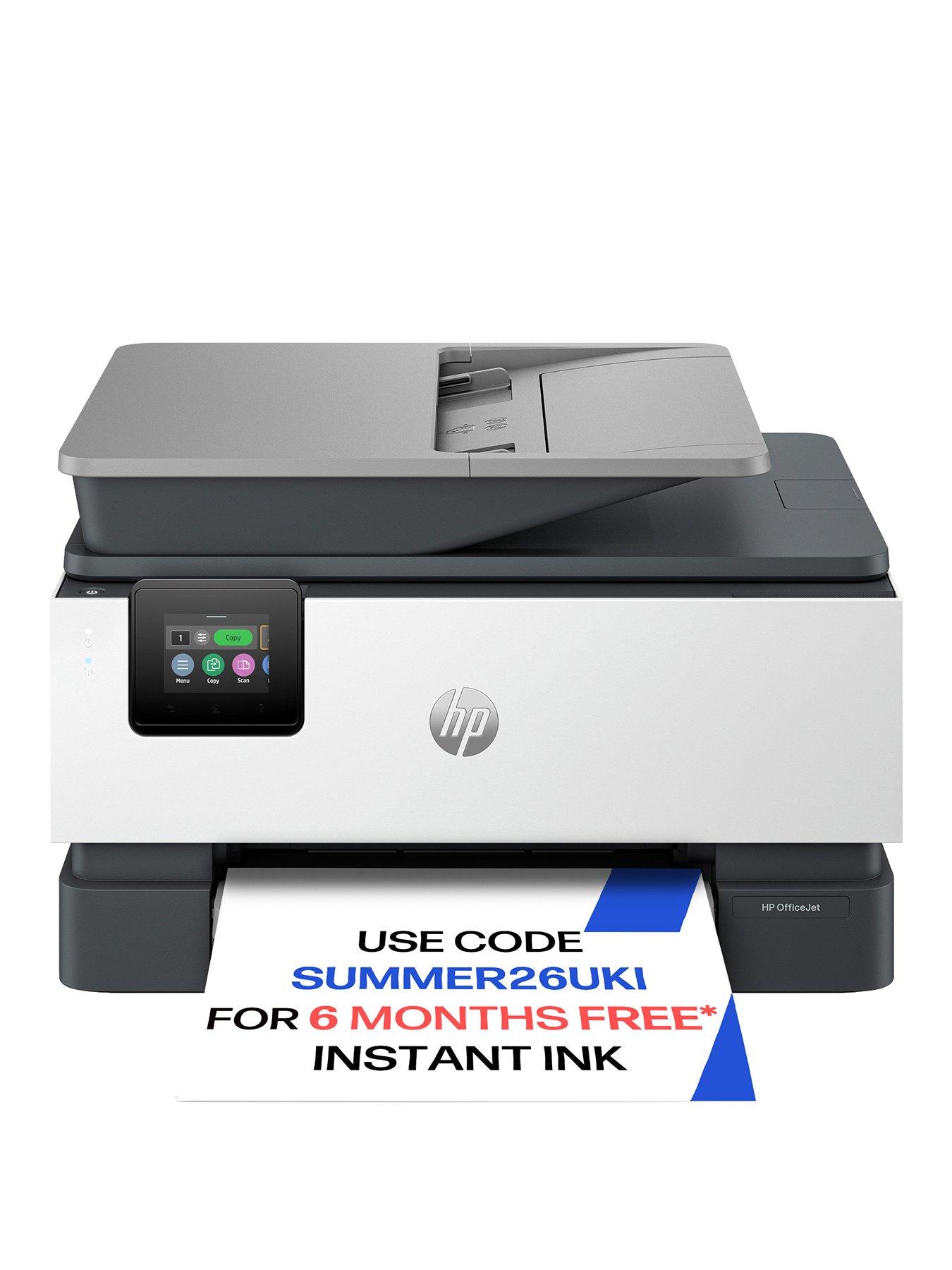 HP OfficeJet Pro 9120 All-in-One Wireless Colour Printer with 3 months of Instant Ink Included with HP+