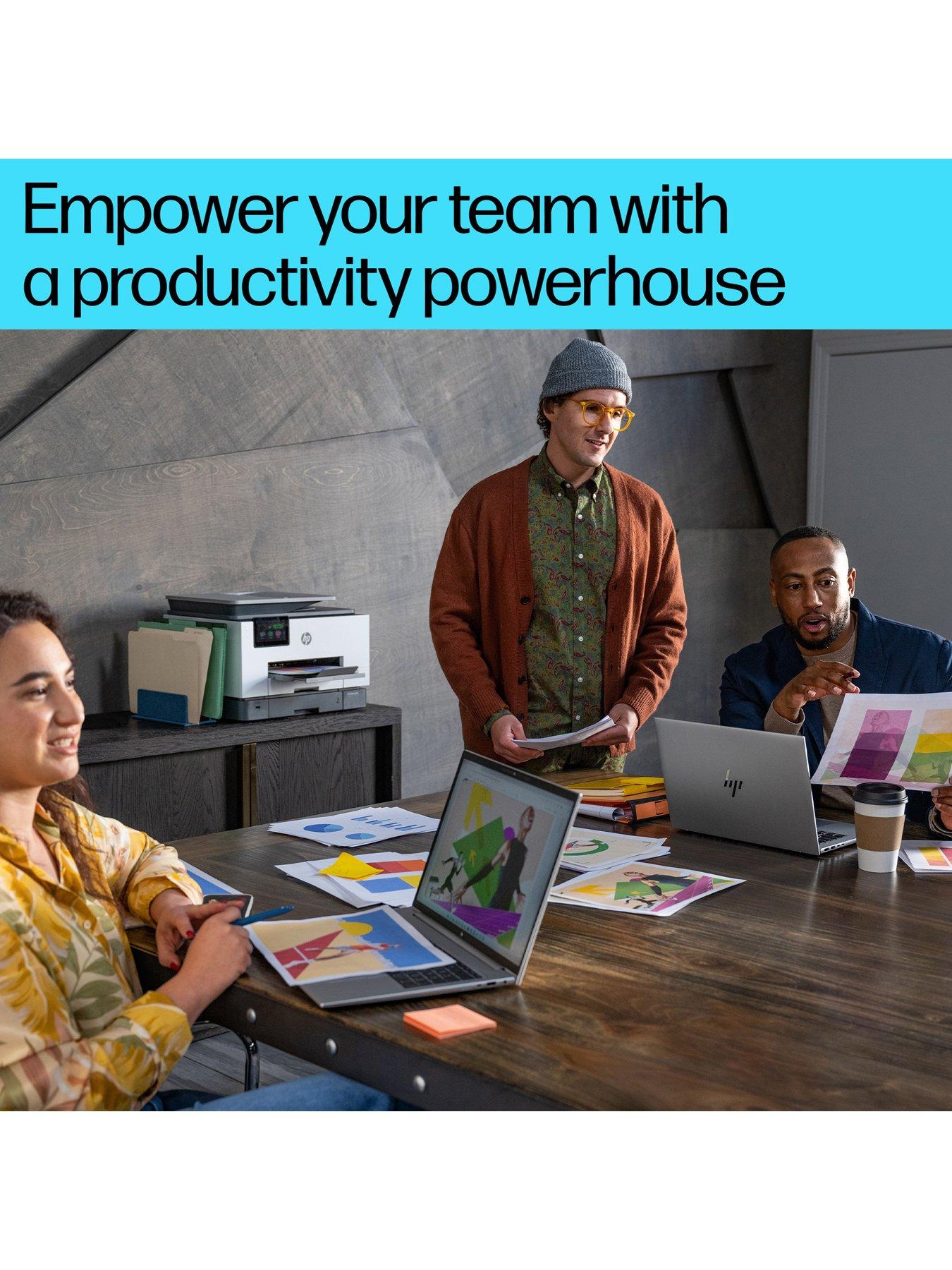 Image 7 of 8 of HP OfficeJet Pro 9132e All-in-One Wireless Colour Printer with Fax and 3 months of Instant Ink Included with HP+