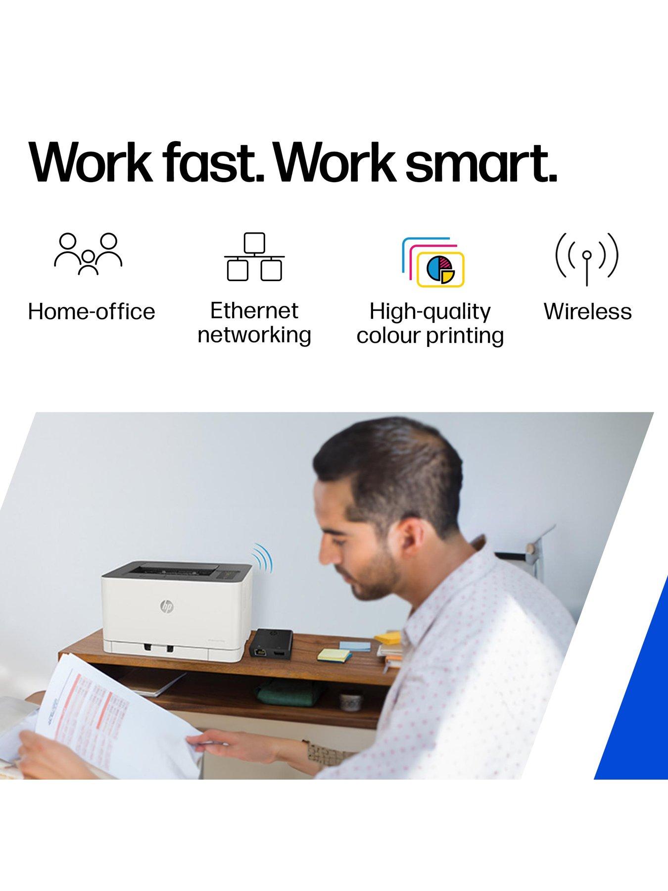 Image 2 of 8 of HP Colour Laser 150NW Wireless Printer