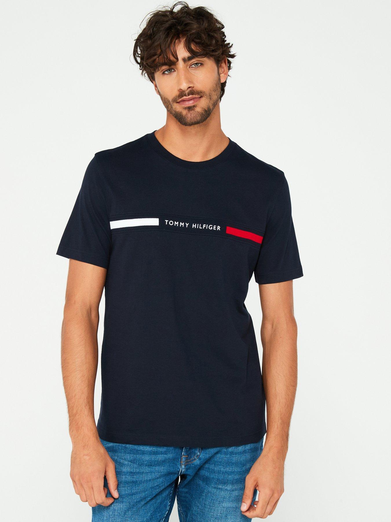 tommy-hilfiger-embroidered-chest-flag-stripe-t-shirt-navy