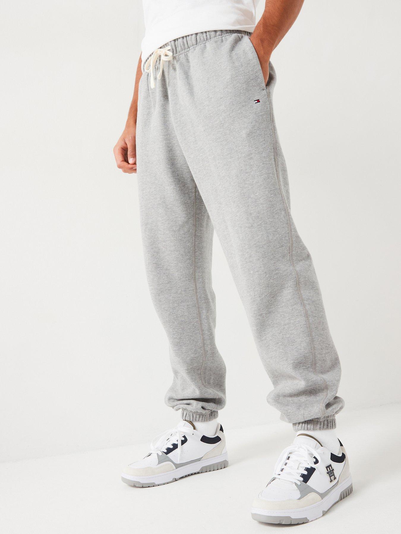 undefined Essential Fleece Cuff Joggers - Grey