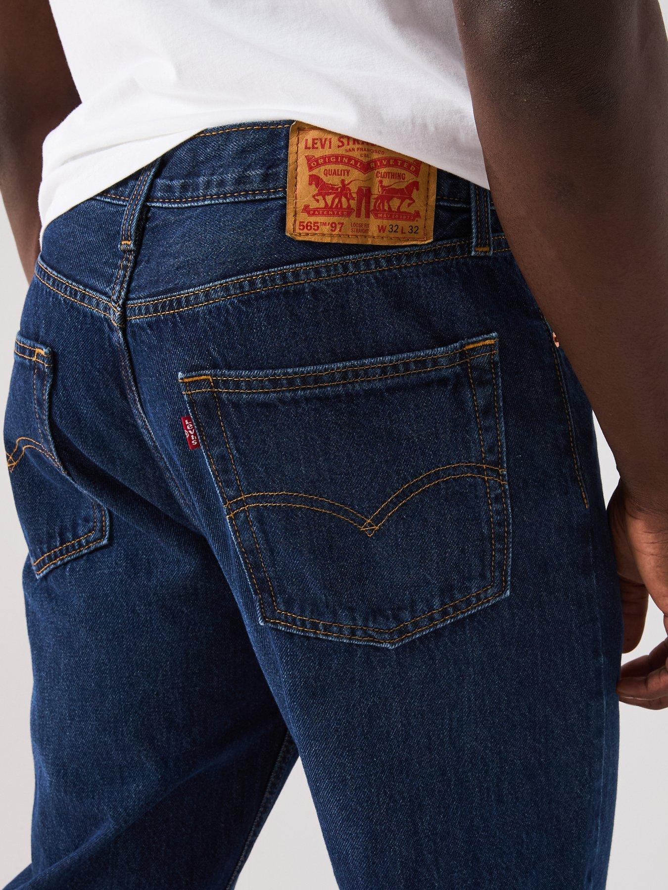 Levi's 565 '97 Loose Straight Fit Jeans - Next One Up - Dark Blue