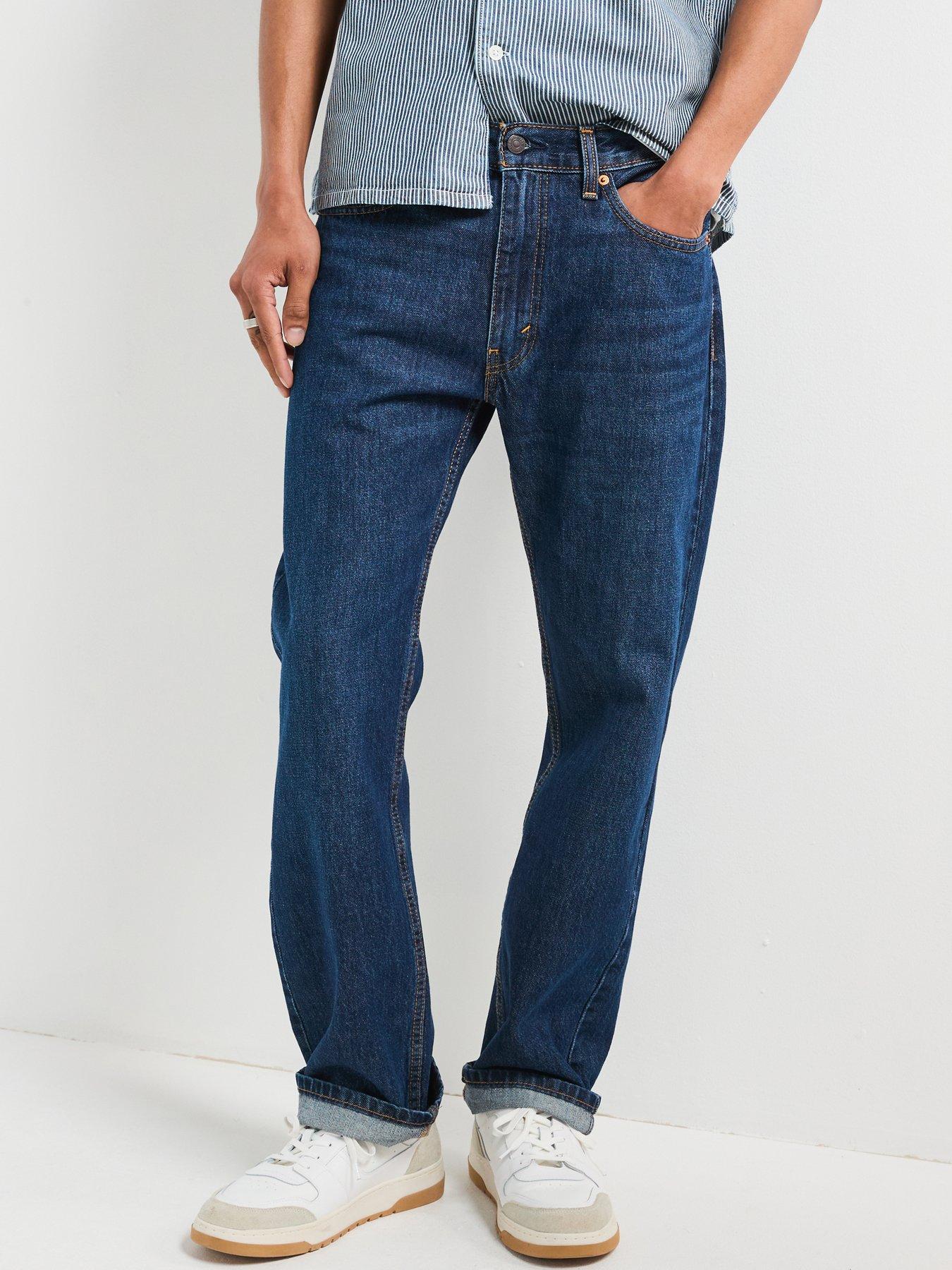 Levi's 555 '96 Relaxed Straight Fit Jeans - Next One Up - Dark Blue