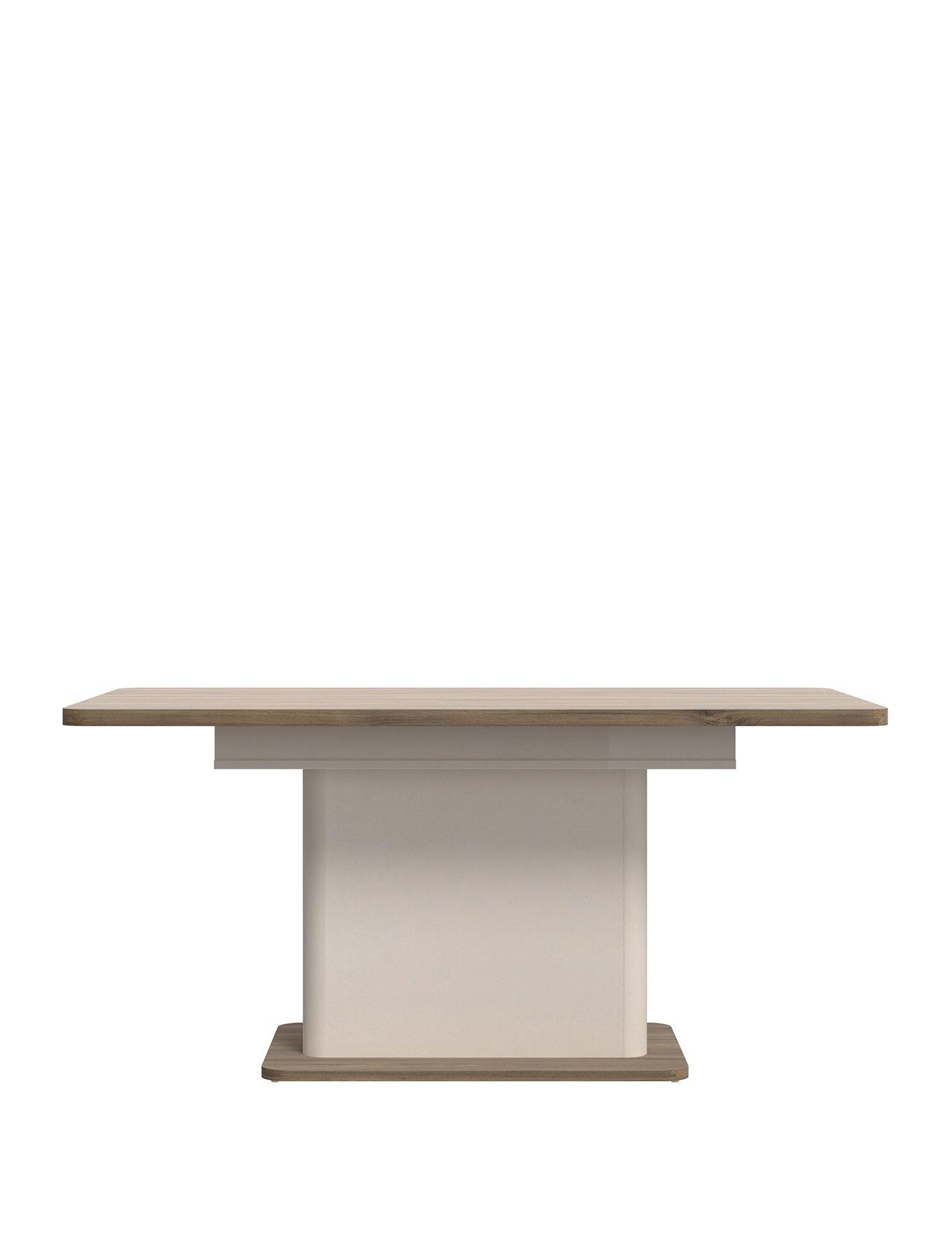 Image 2 of 7 of Lacetti 200 cm Extending Dining Table - Cream/Oak