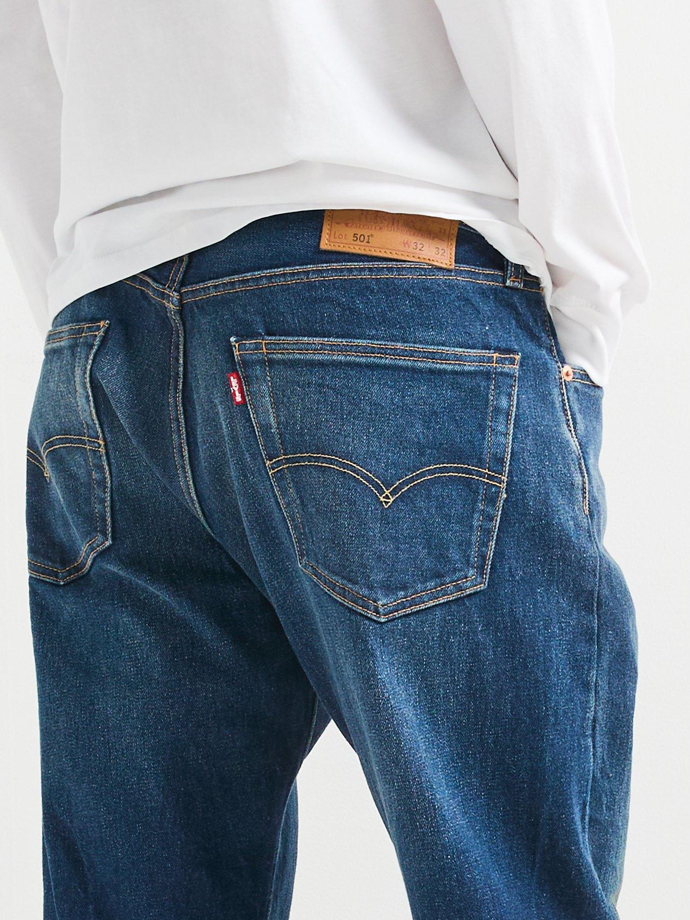 Levi's 501 Original Straight Fit Jeans It'S Time To Go Stretch