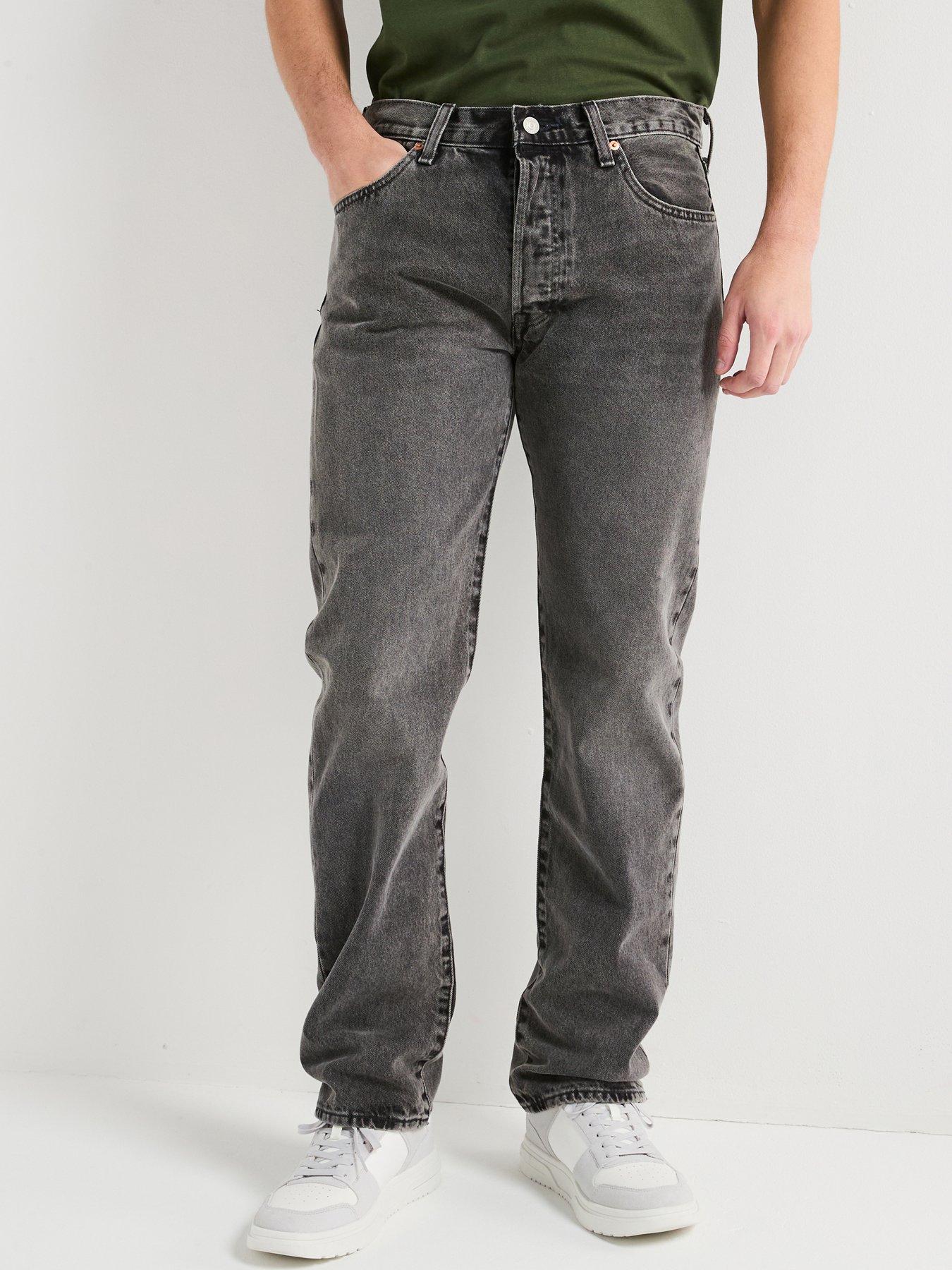 Levi's 501 Original Straight Fit Jeans Only You Dark Grey