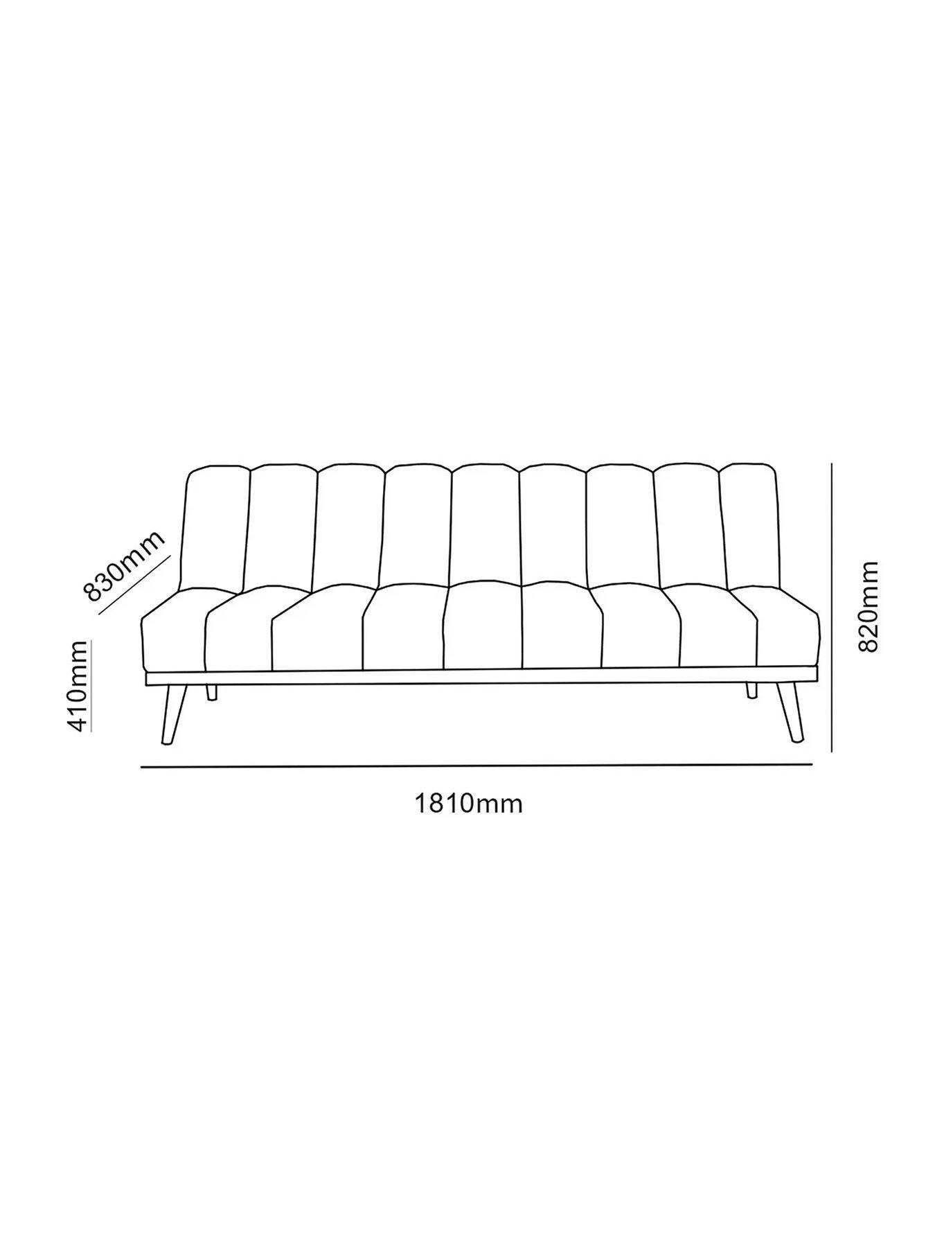 Image 6 of 7 of The Very Collection Misha Sofa Bed&nbsp;- FSC&reg; Certified
