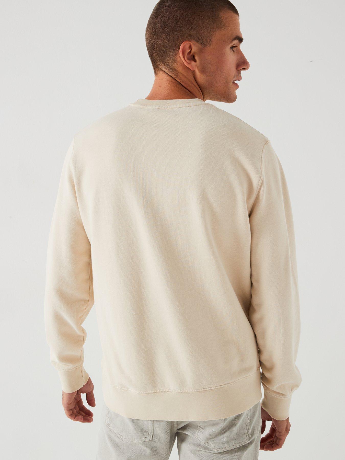  image of levis-levis-original-housemark-crew-neck-sweat-top-cream