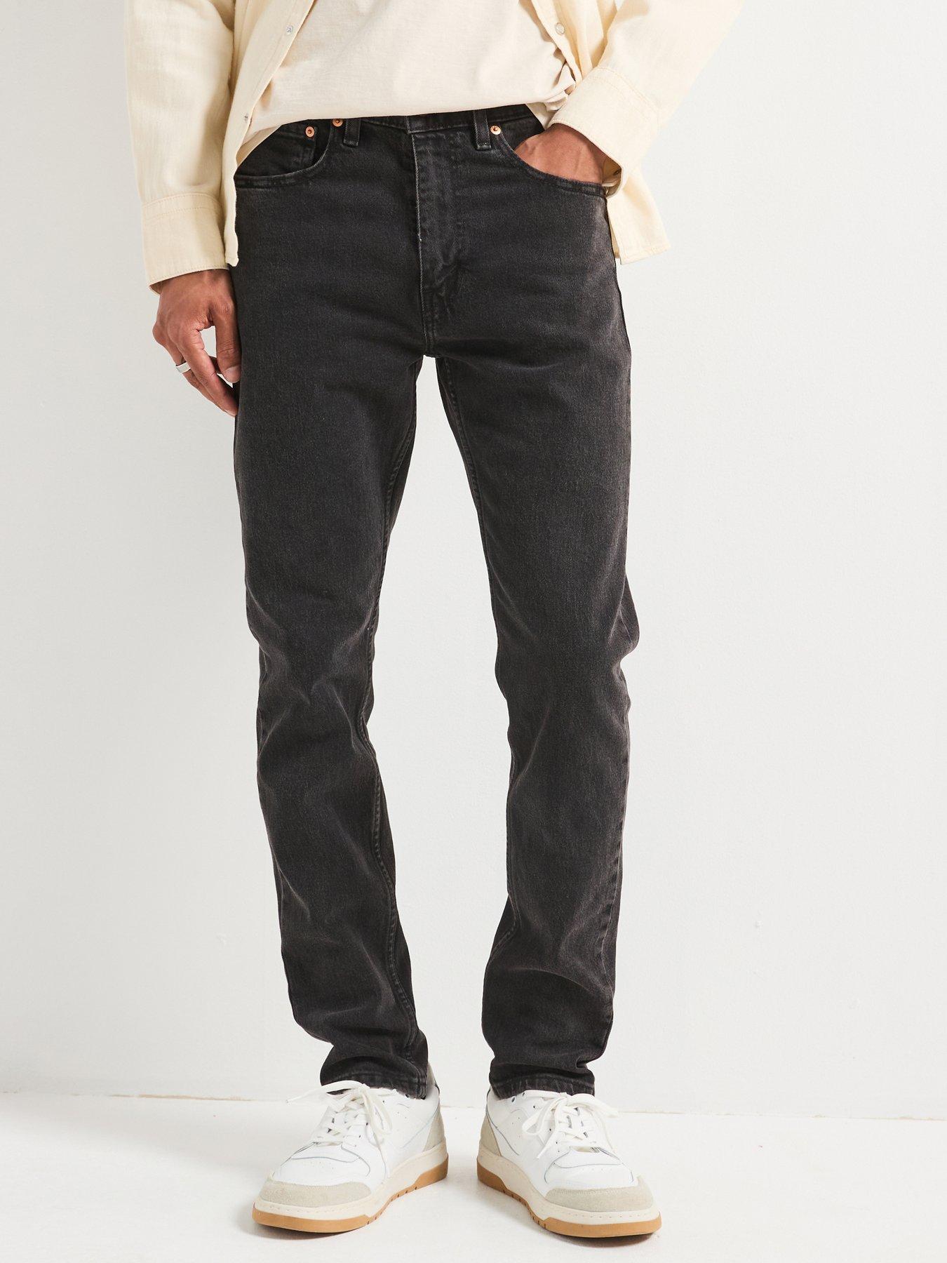 Image 1 of 6 of Levi's 515 Slim Taper Fit Jeans - Copy That - Black