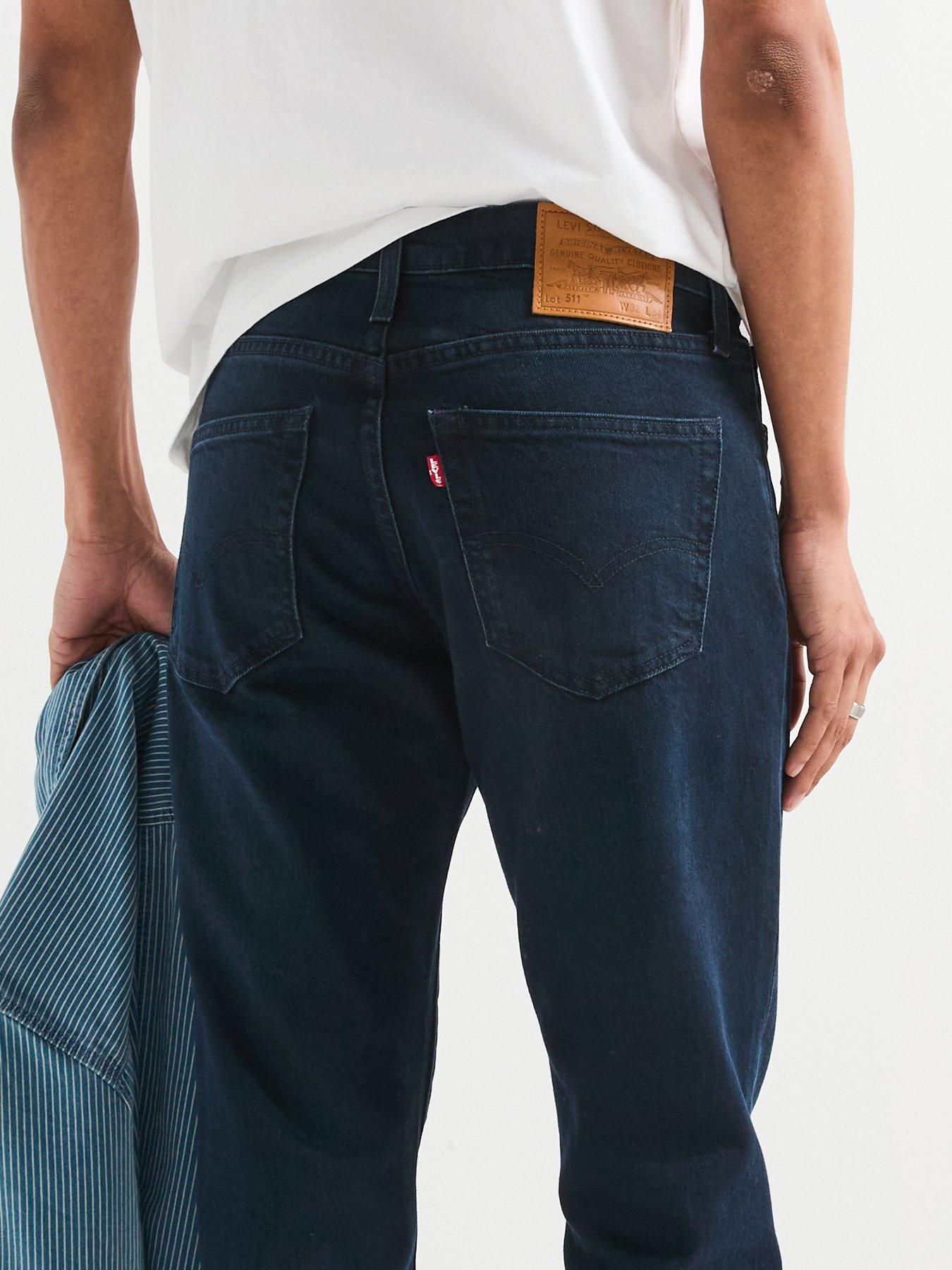  image of levis-511-slim-fit-jeans-master-of-none-dark-blue